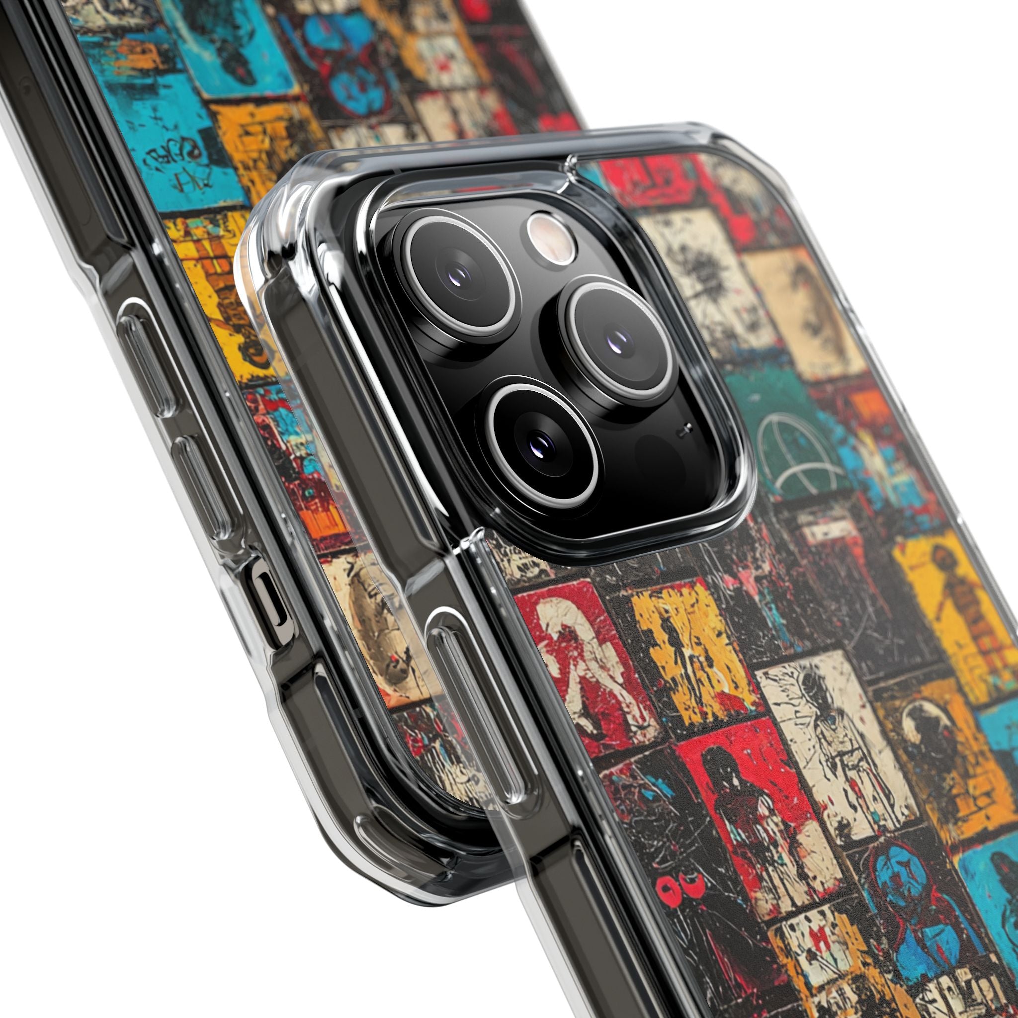 Figured Grid iPhone 14 Pro Case - Impact