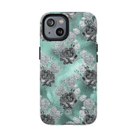 Frost Mint Floral · Tough 2.0 Case · Magsafe