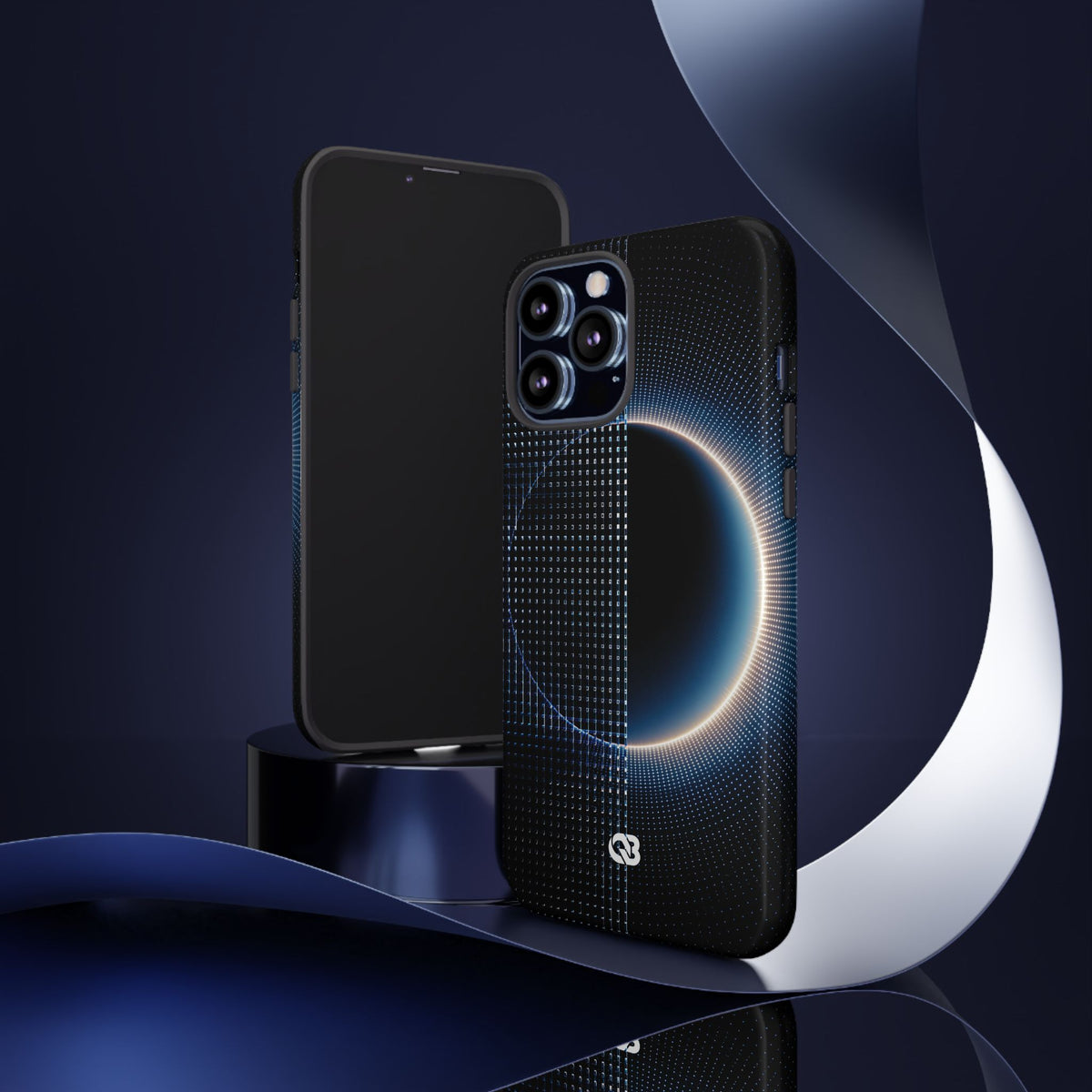 Luminous Meridian · Tough Phone Case for iPhone · Black