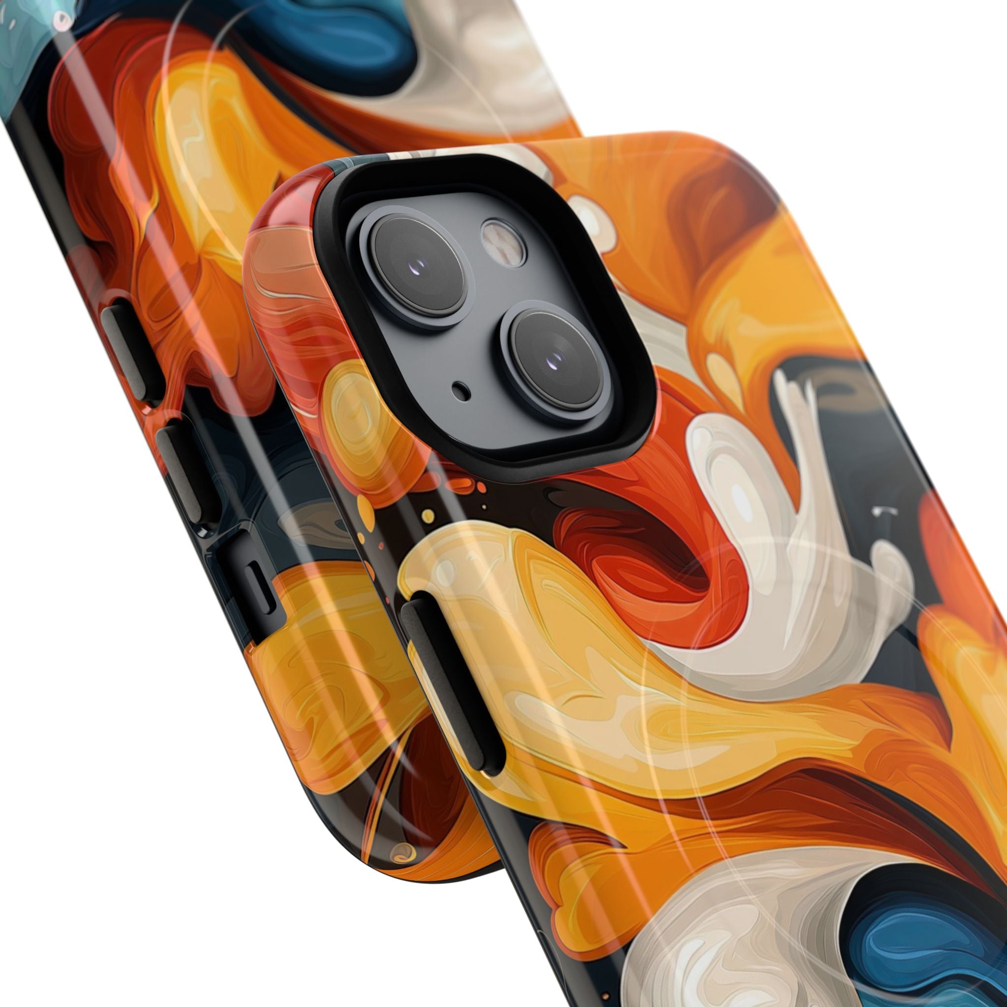 Crimson Ribbon iPhone 14 Case - Tough+