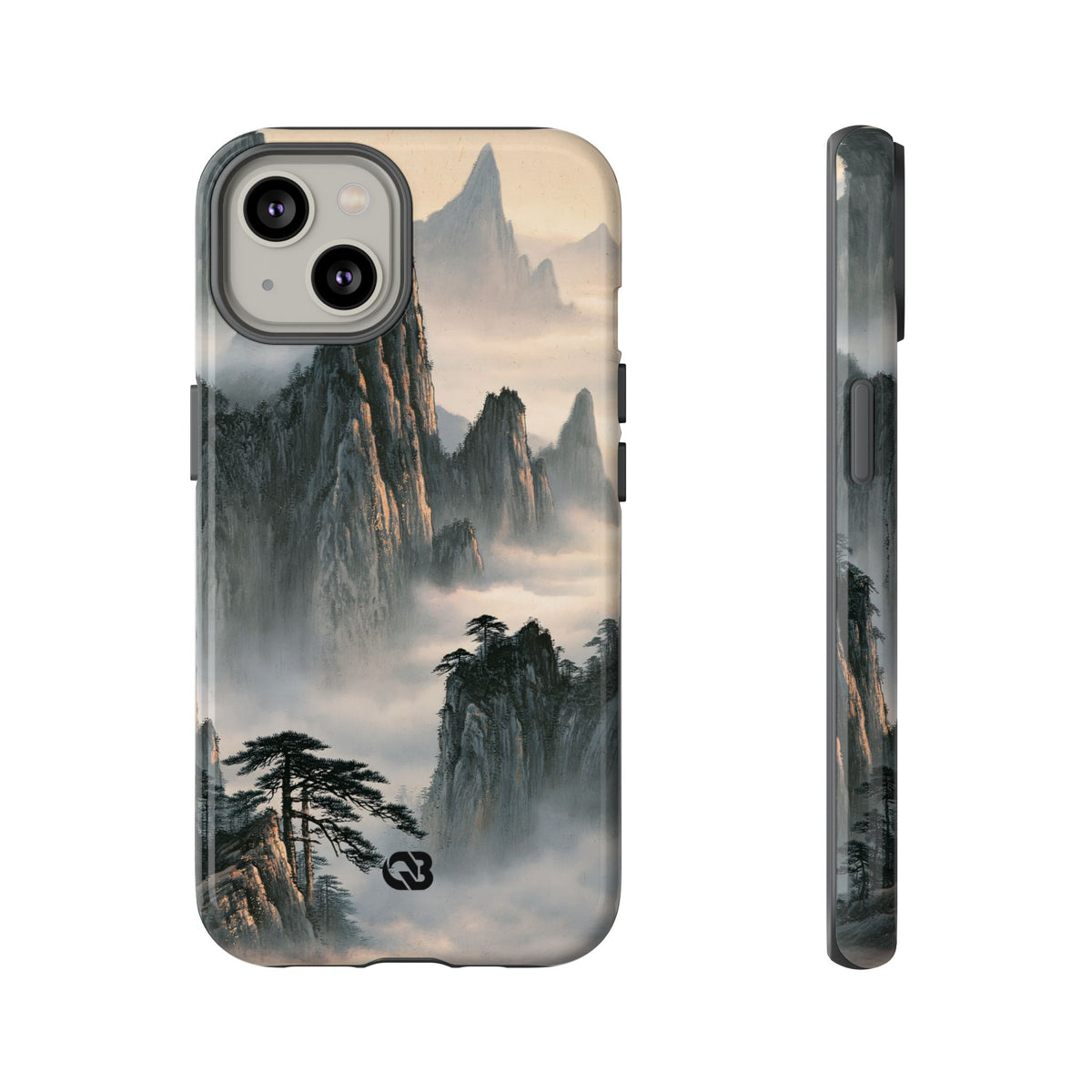 Sacred Mountain Mist · Tough Phone Case for iPhone · Beige