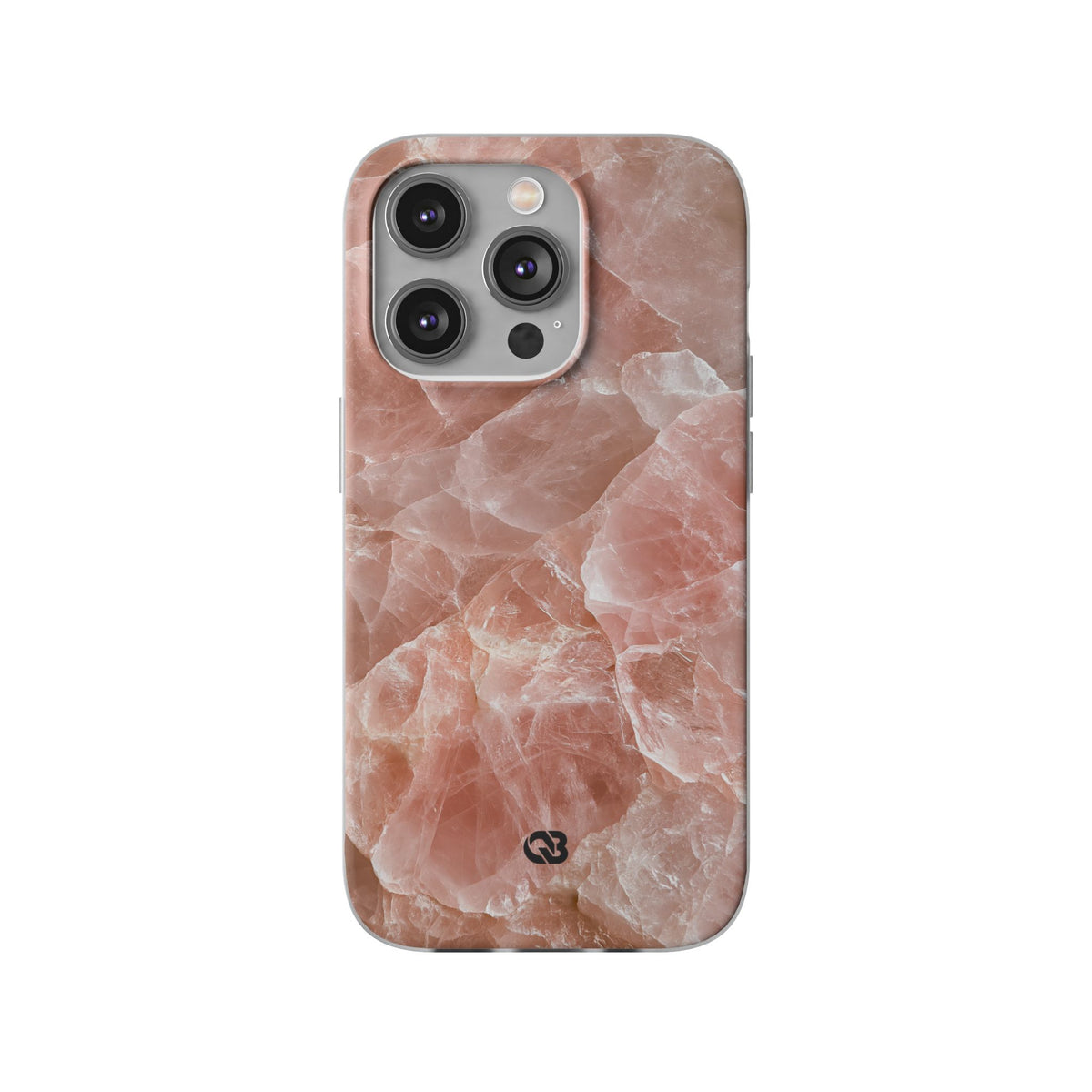 Rose Quartz Facet · Lite Phone Case for iPhone · Pink