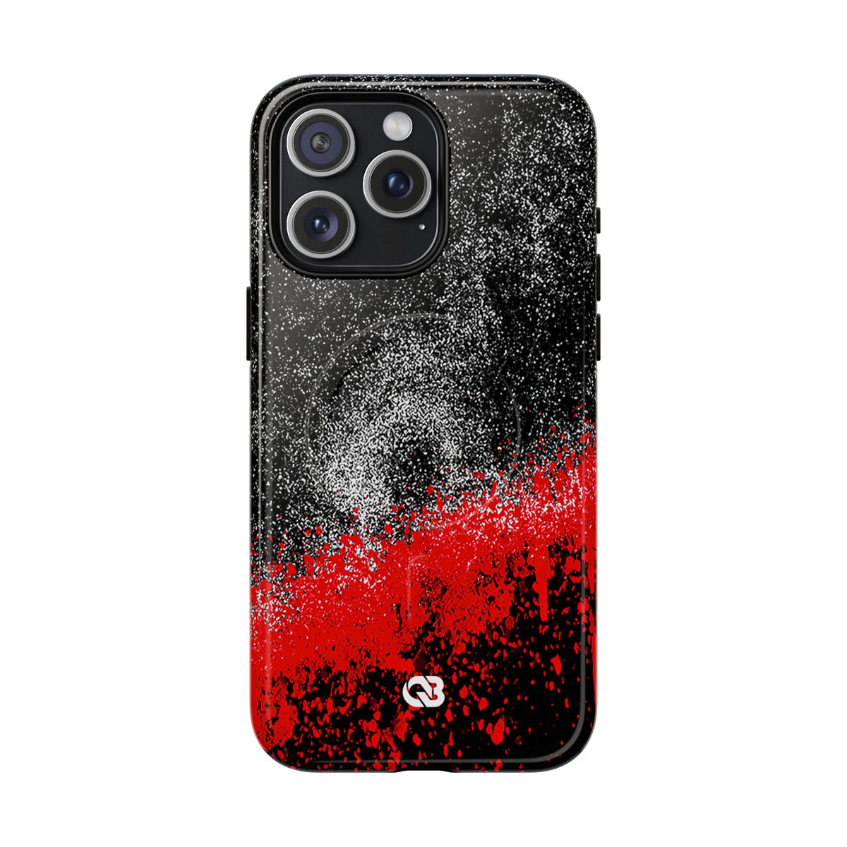 Crimson Noir Drip · Tough 2.0 Magnetic Phone Case for iPhone · Black