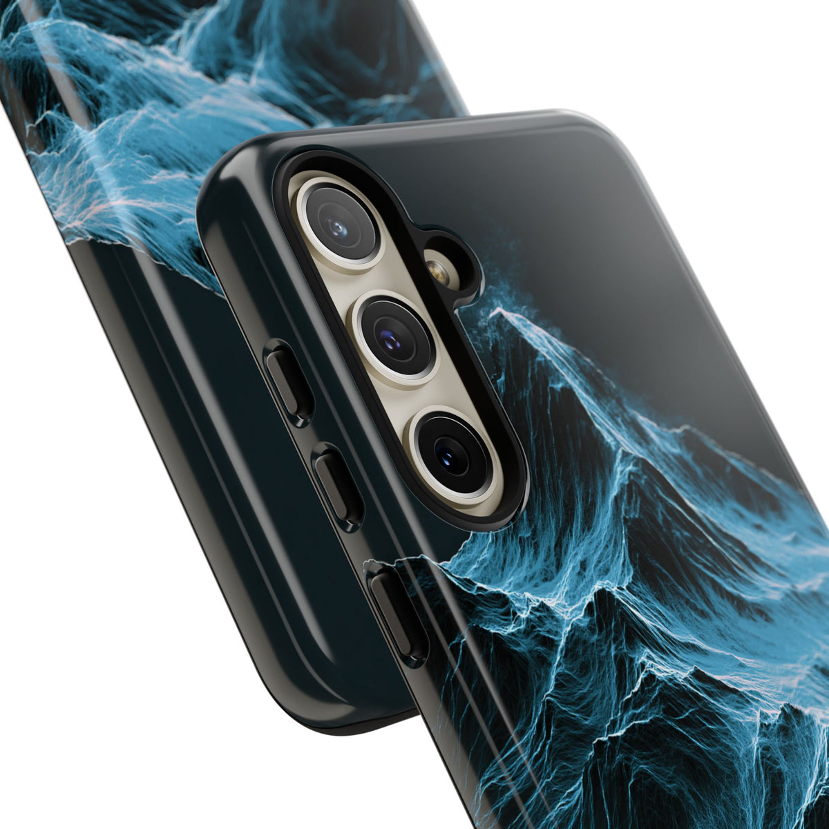 Nordic Frost Peak · Tough Phone Case for Samsung · Blue