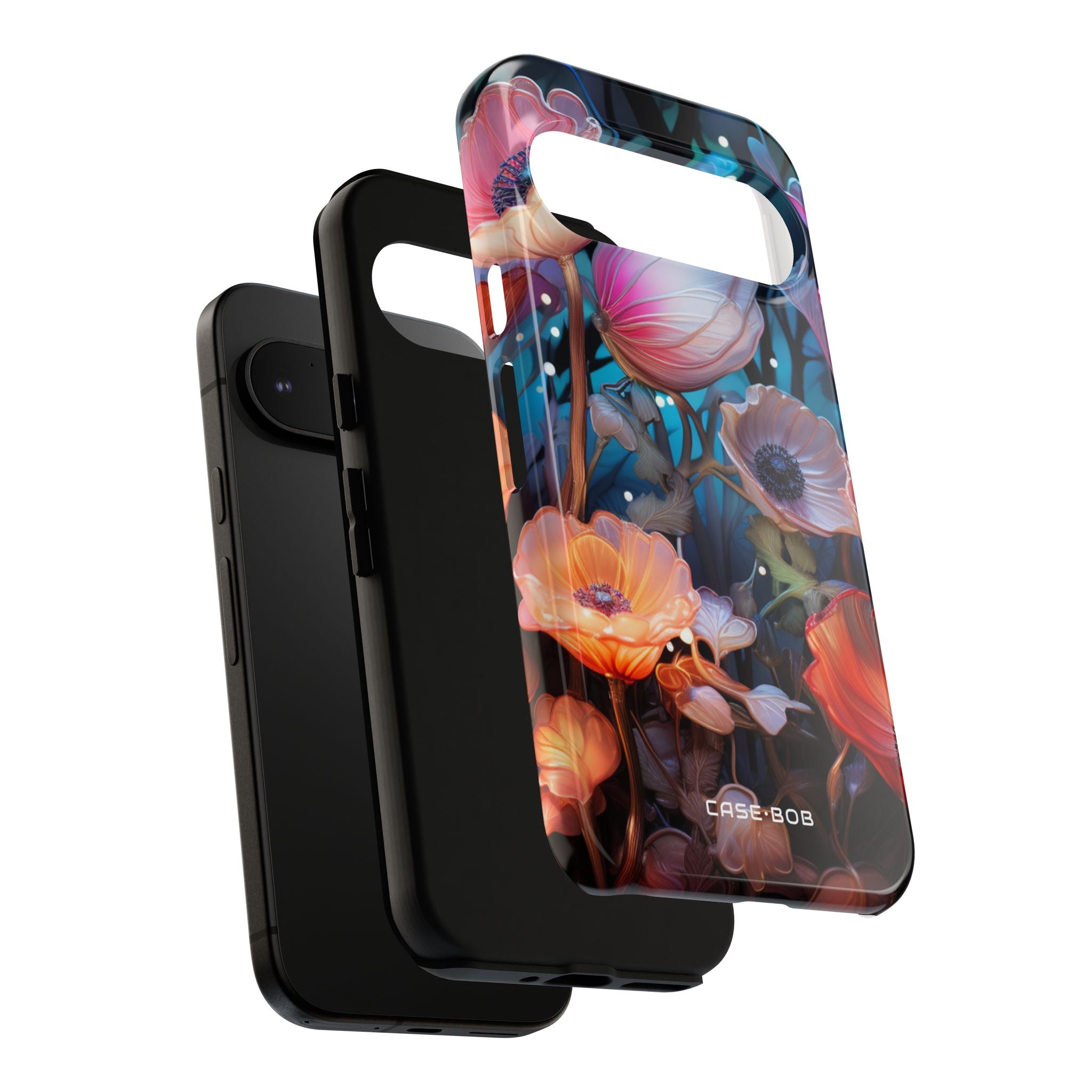 Translucent Bloom Google Pixel 9 Case - Tough