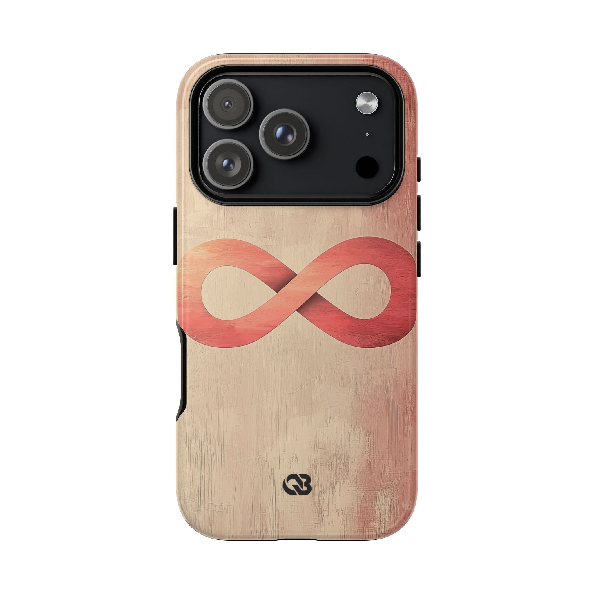 Terracotta Infinity Stroke · Tough Phone Case for iPhone