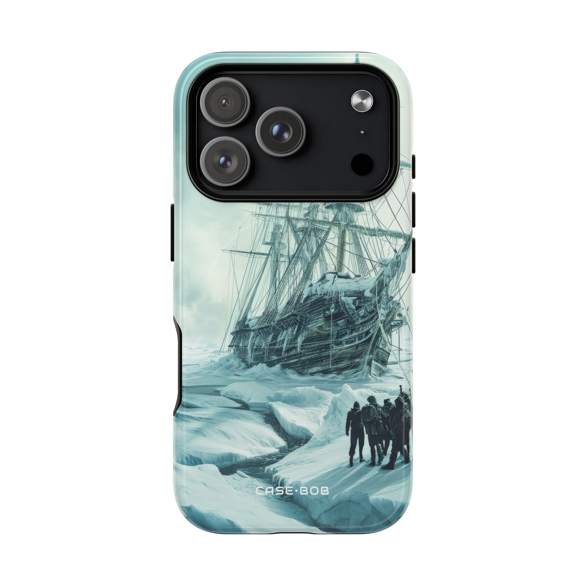 Icebound Ship iPhone 17 Pro Case - Tough+ - CASE•BOB