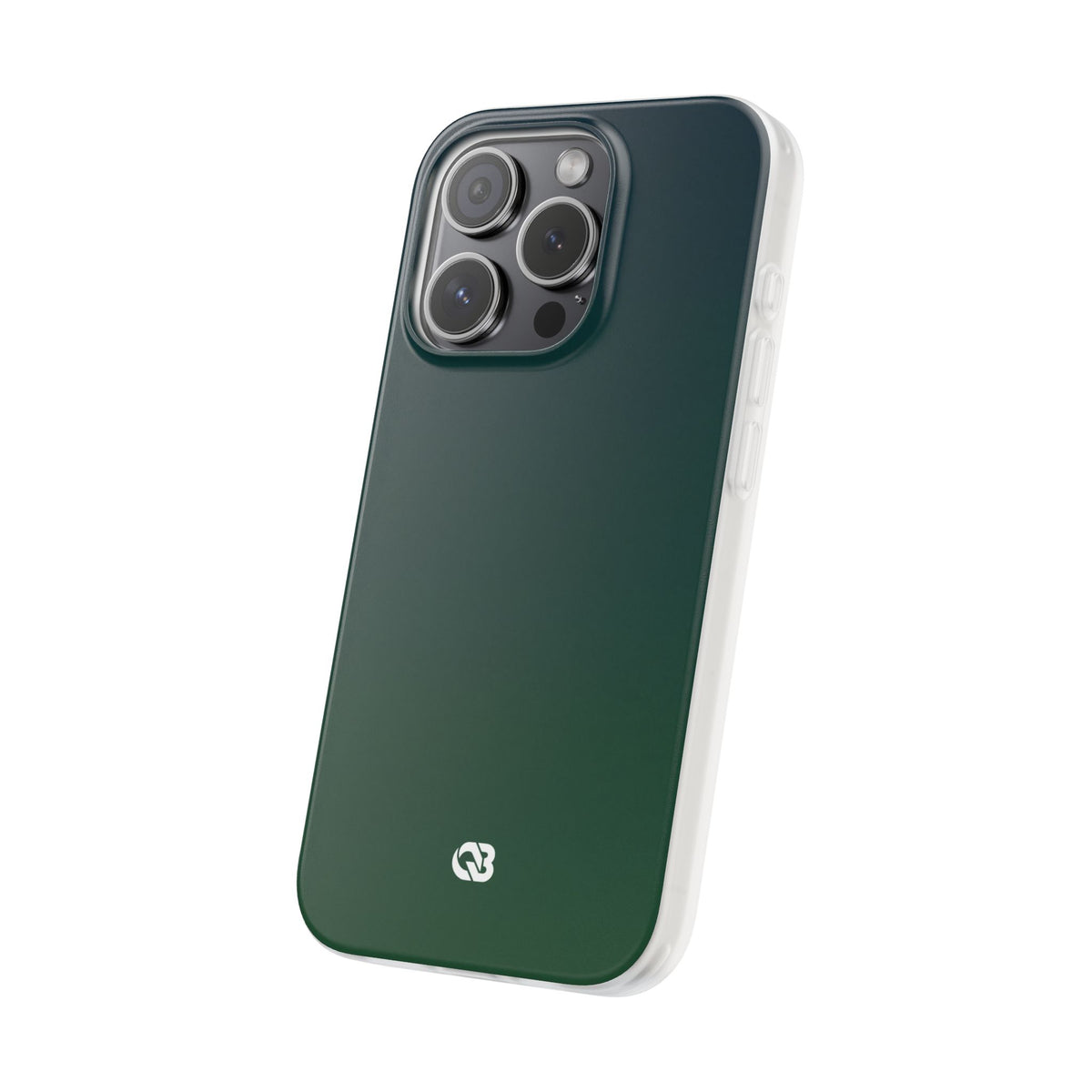 Green Lite Phone Case for iPhone - Midnight Pine Horizon