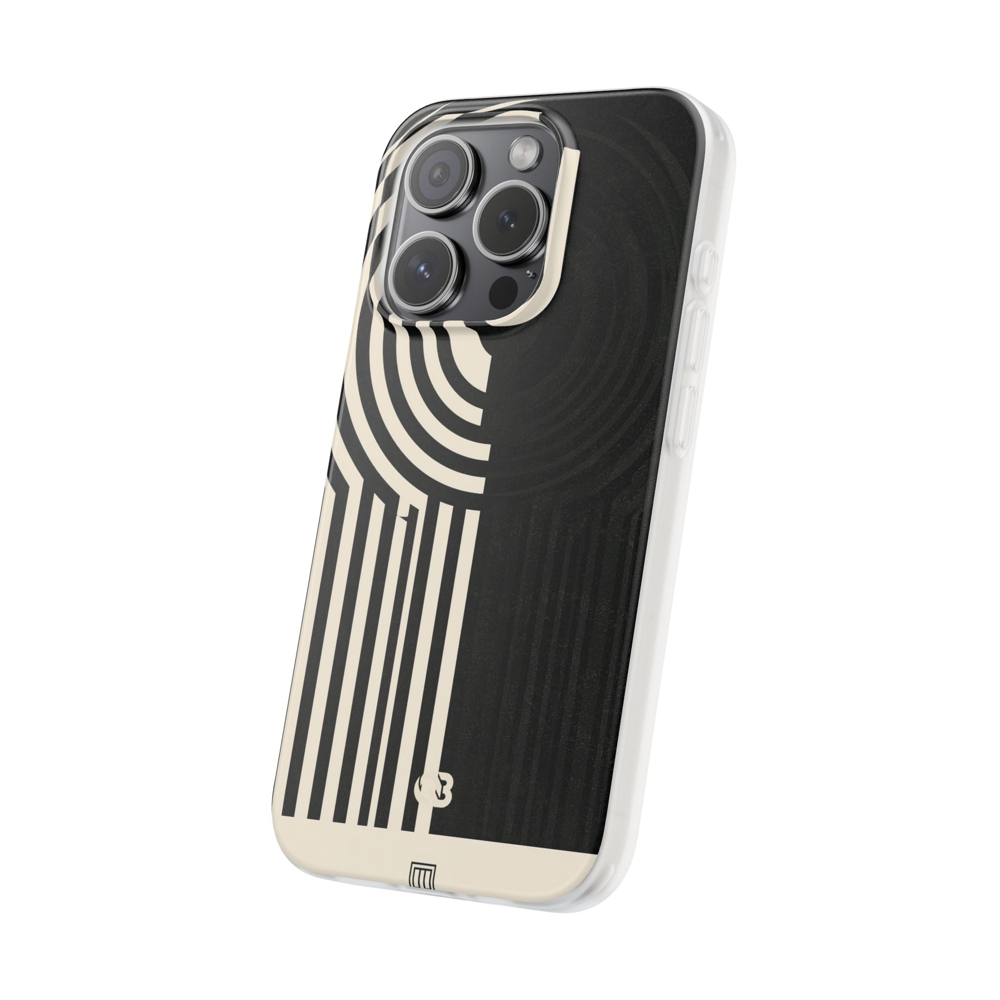 Beige Lite Phone Case for iPhone - Monolith Ivory Signal