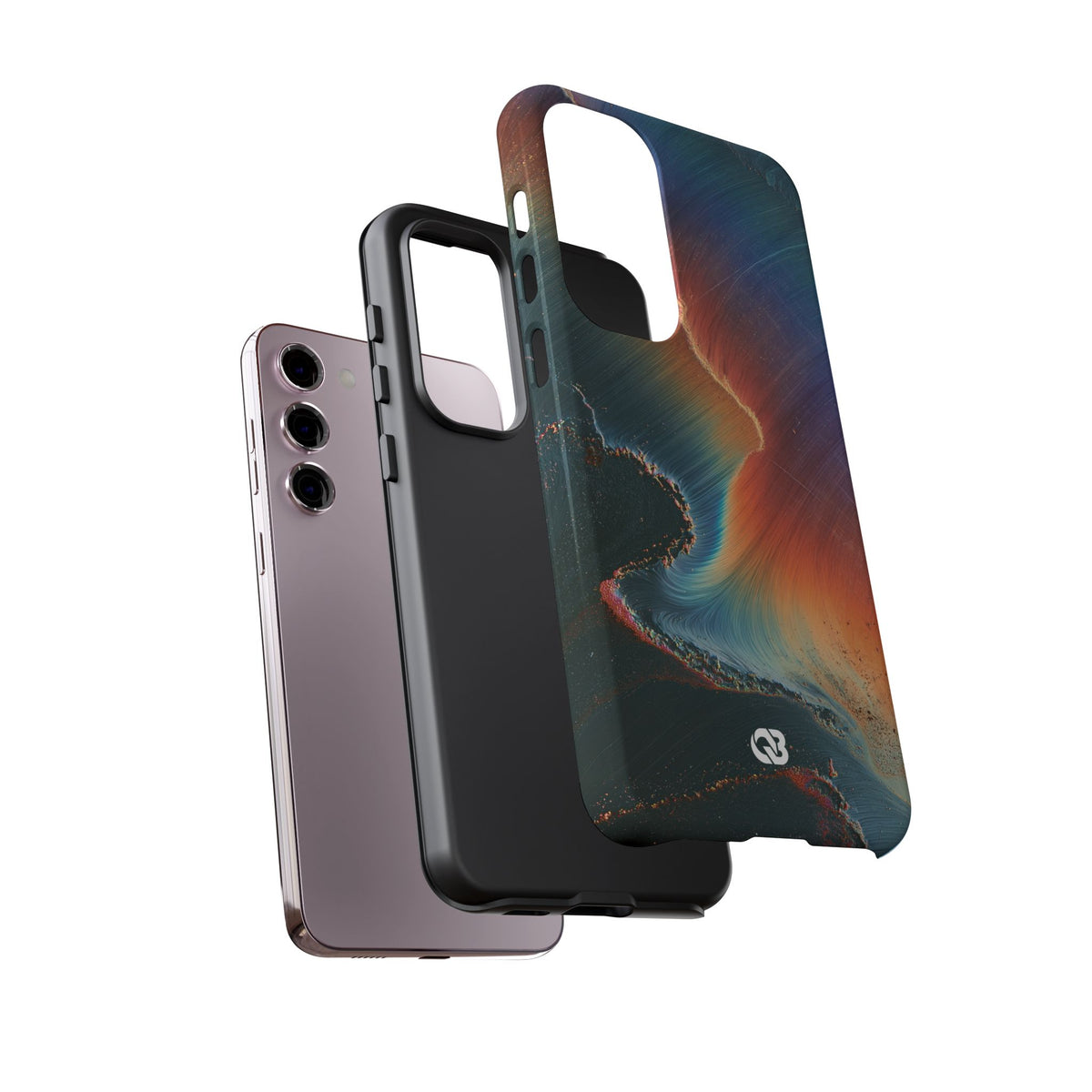 Prismatic Aura Shift · Tough Phone Case for Samsung · Blue