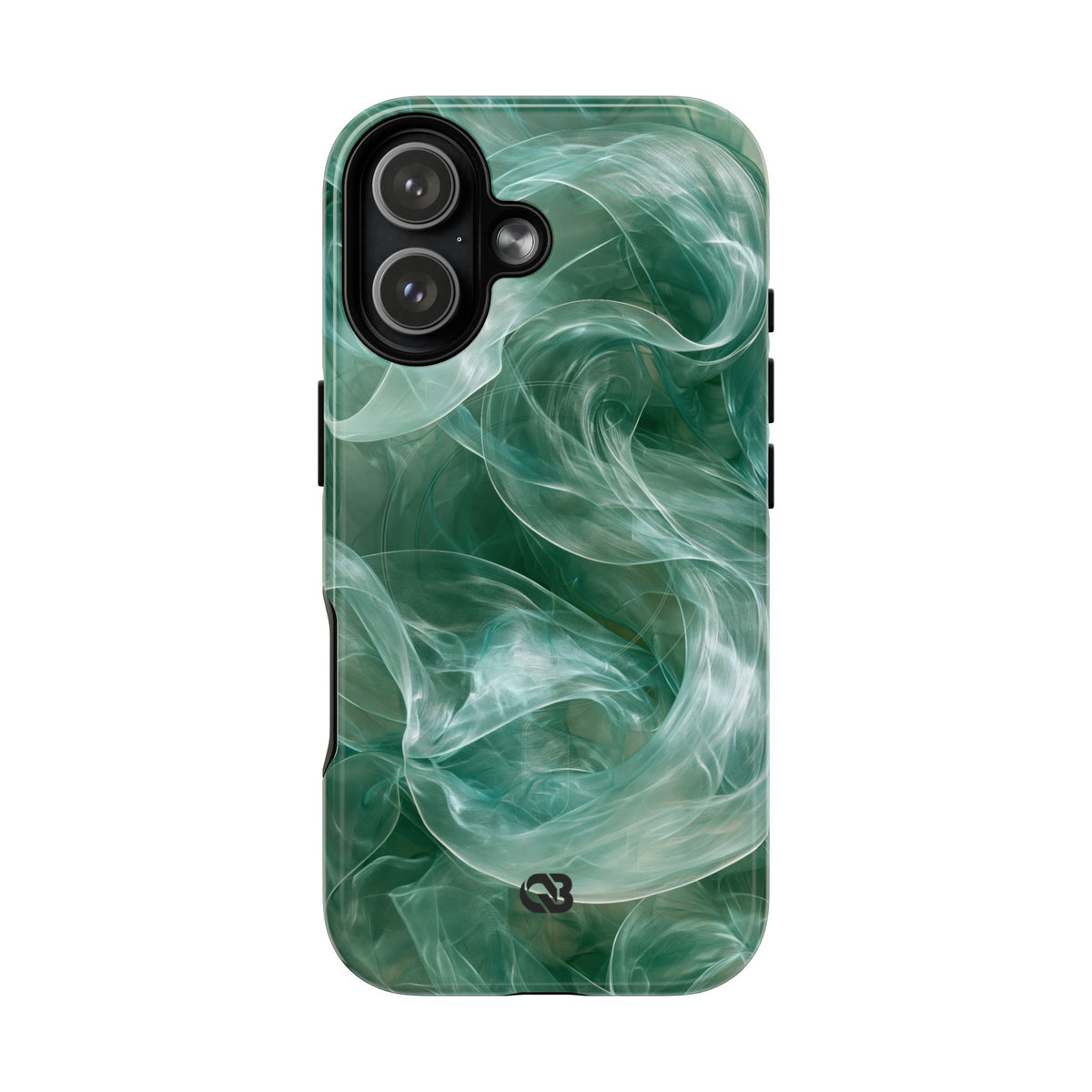 Translucent Aqua Flow · Tough 2.0 Magnetic Phone Case for iPhone · Teal
