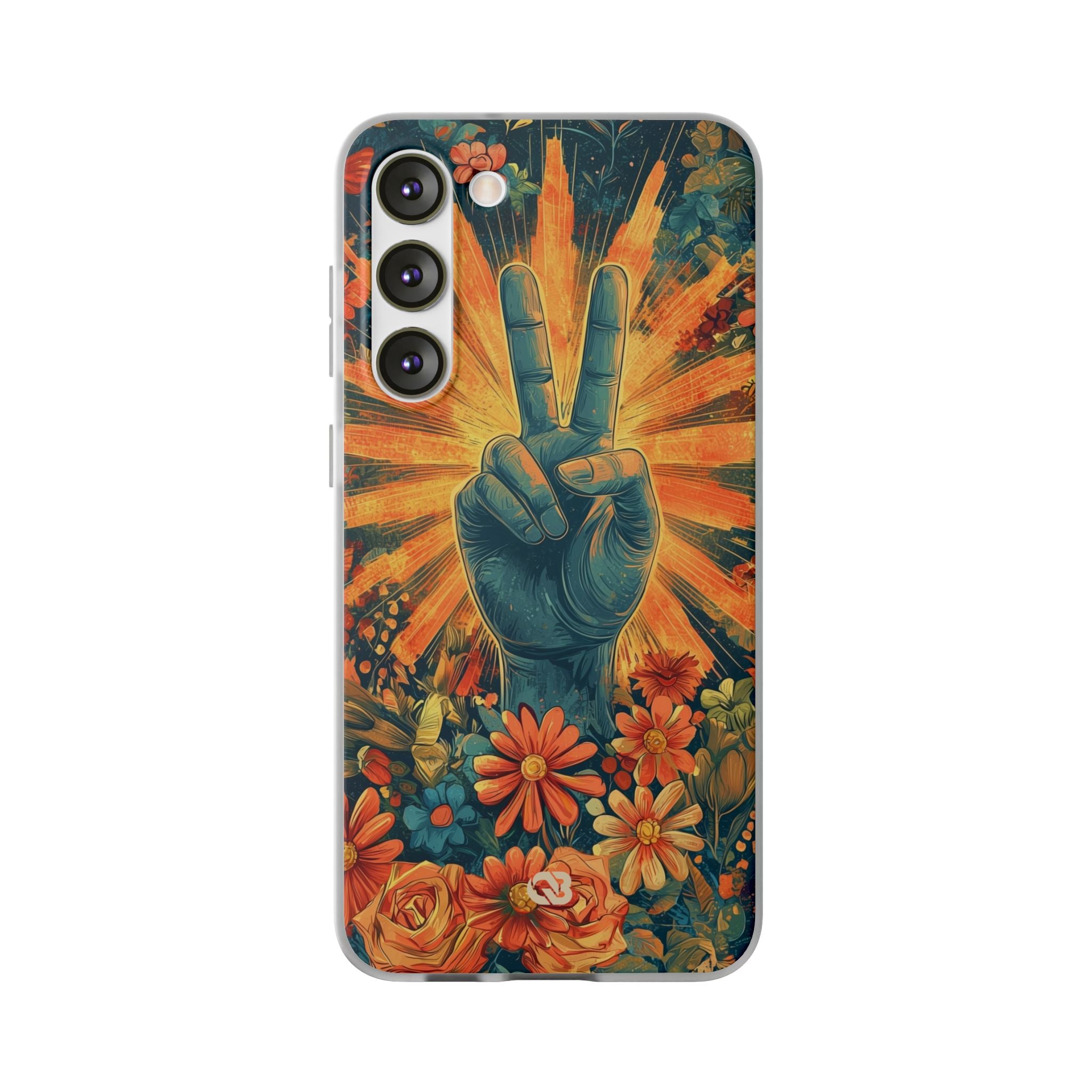 Radiant Peace Bloom · Soft Phone Case for Samsung