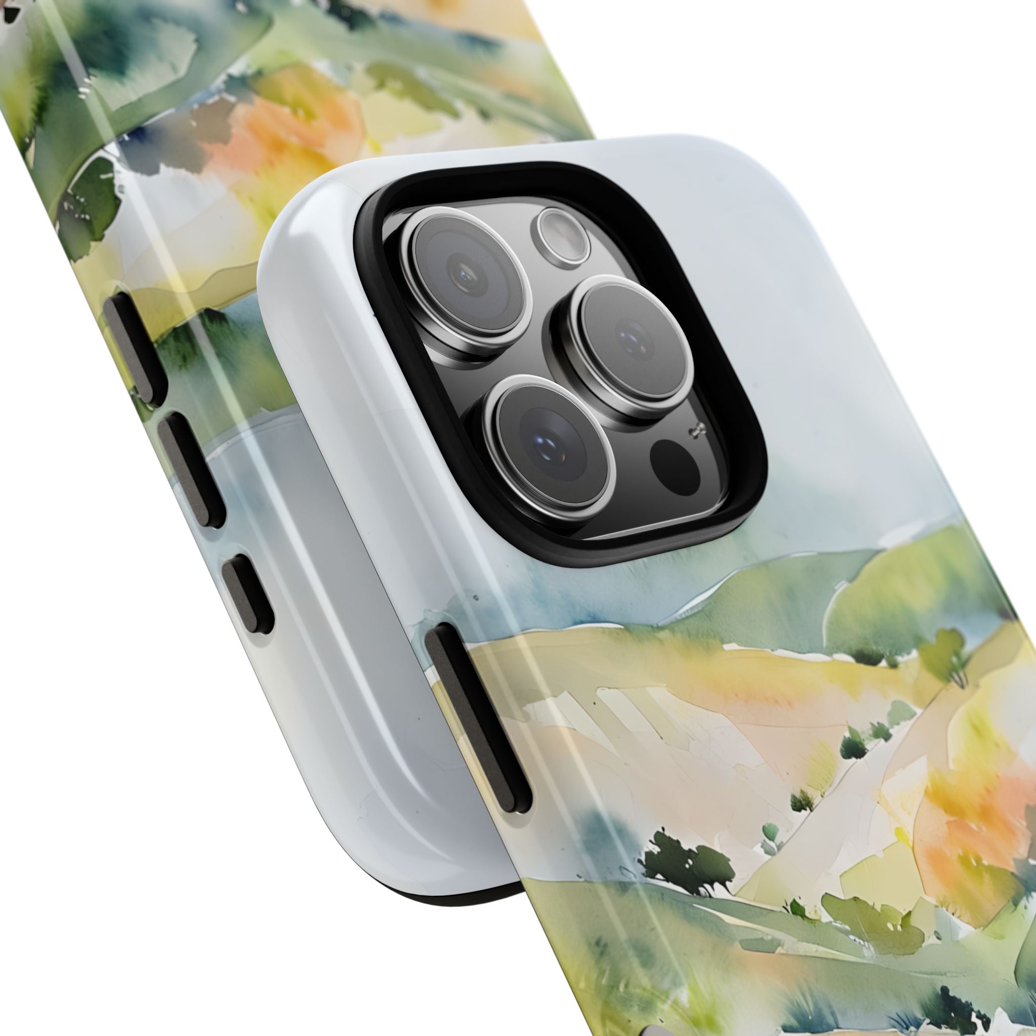 Verdant Mist Valleys · Tough Phone Case for iPhone