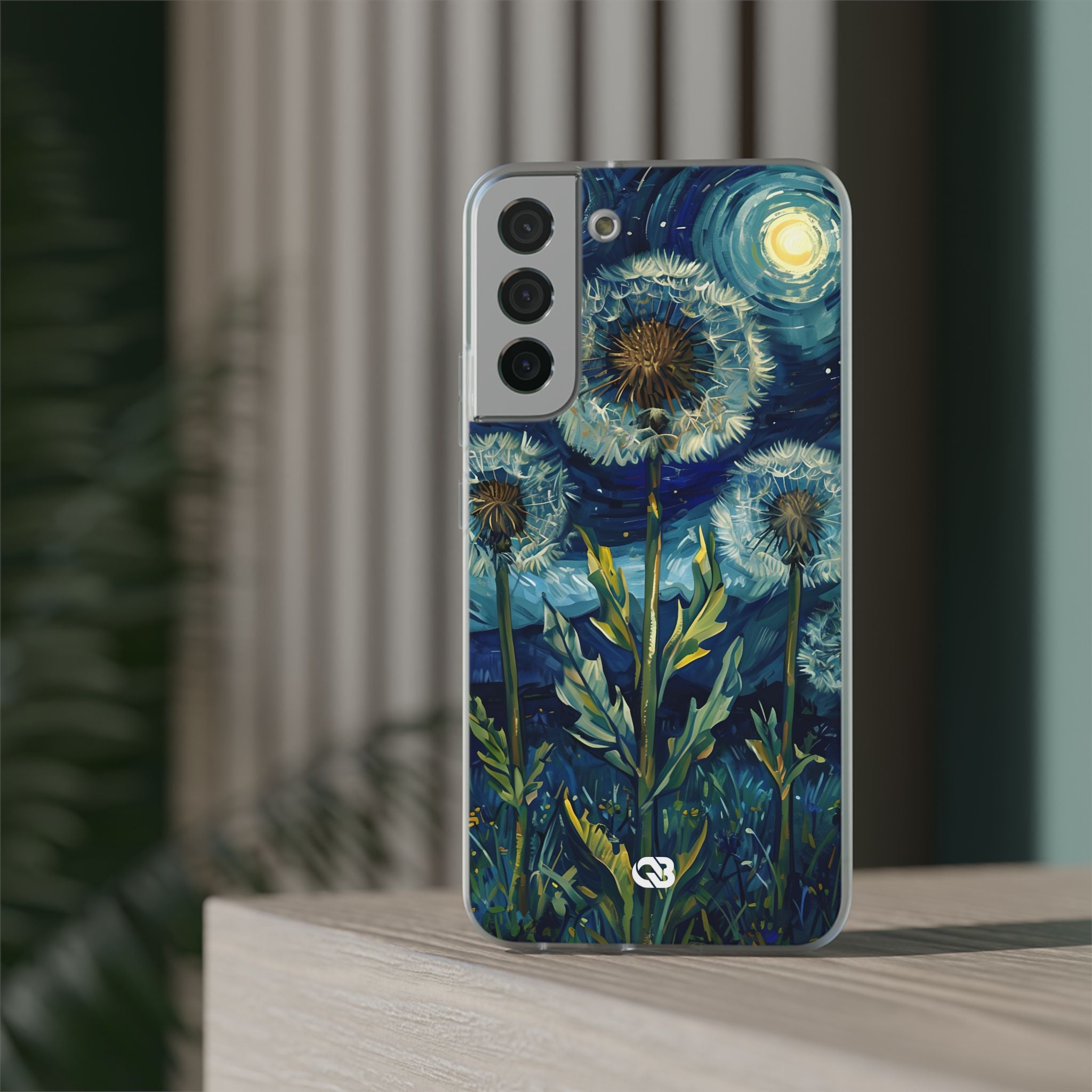 Starry Dandelion Swirl · Soft Phone Case for Samsung