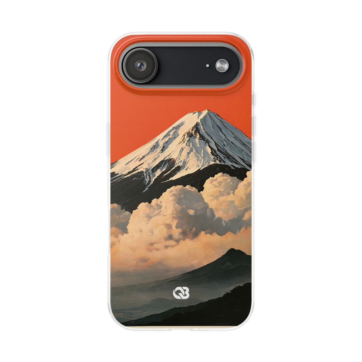 Sacred Peak Fuji · Lite Phone Case for iPhone · Orange