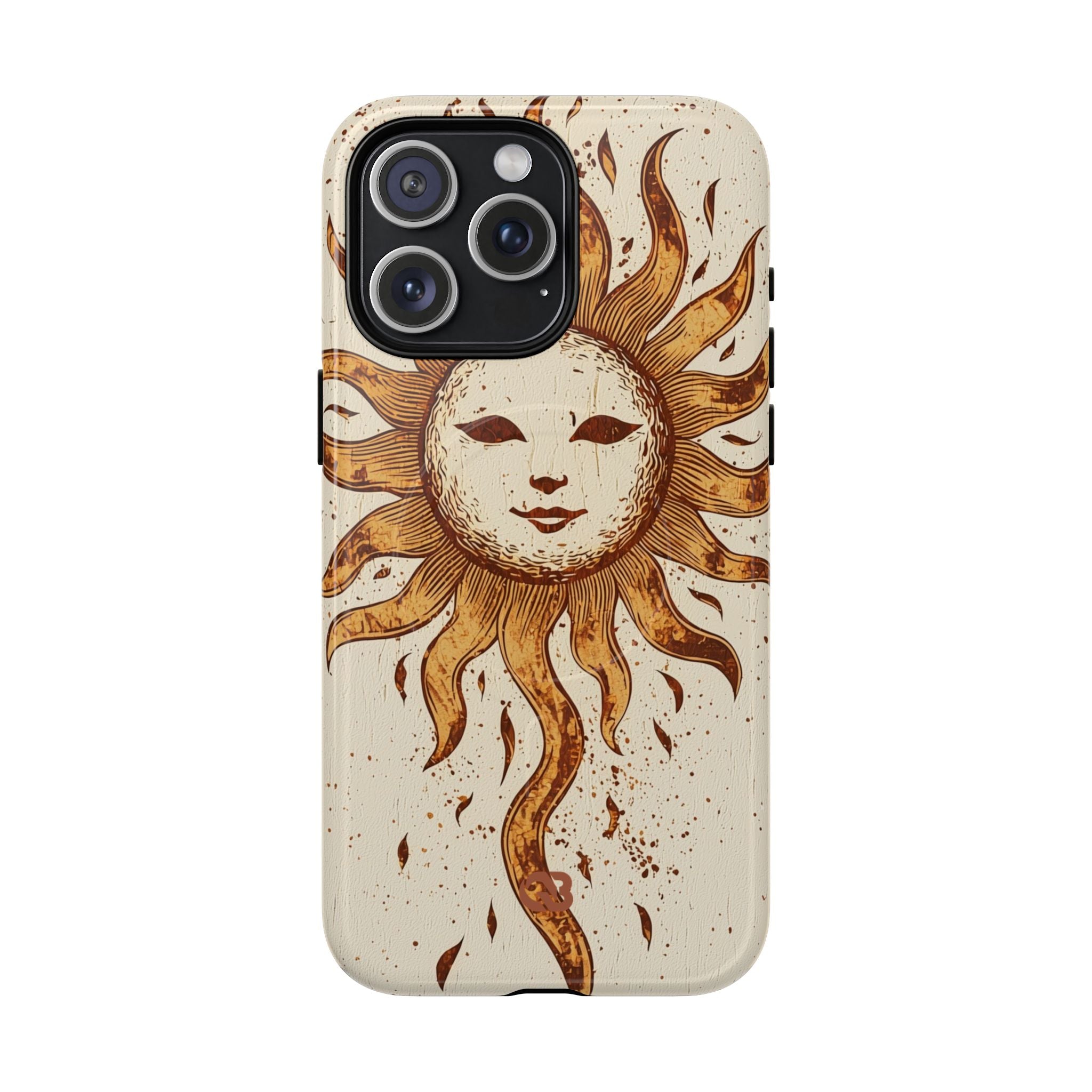Rustic Solar Mask · Tough+ Phone Case for iPhone · Magsafe