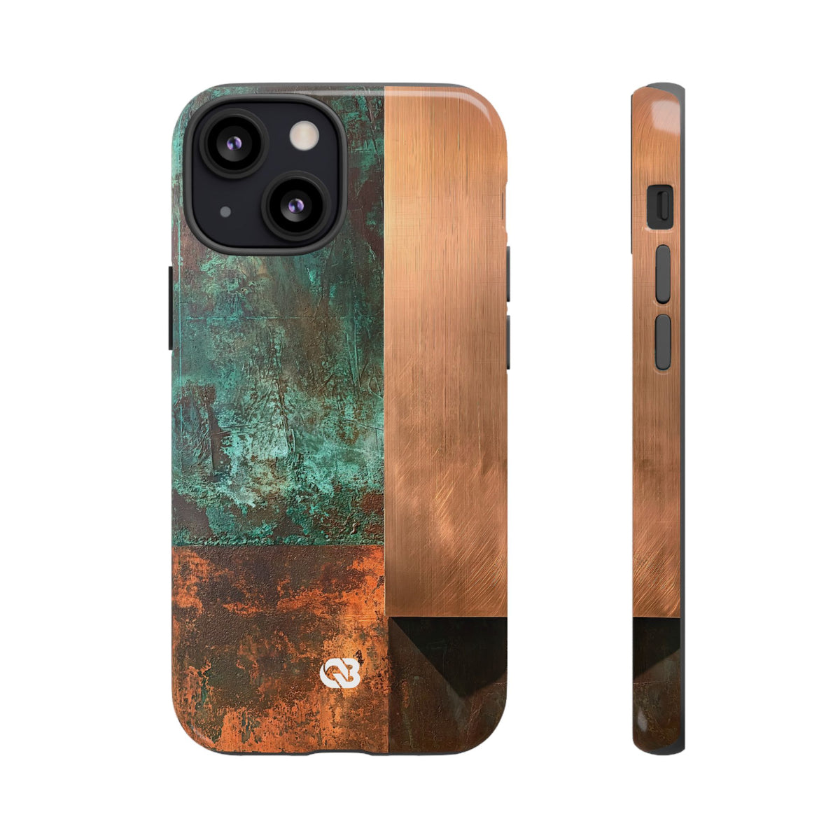 Oxidized Copper Patina · Tough Phone Case for iPhone · Green