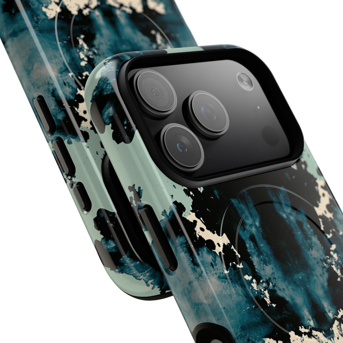 Rorschach Ink Void · Tough 2.0 Magnetic Phone Case for iPhone · Black
