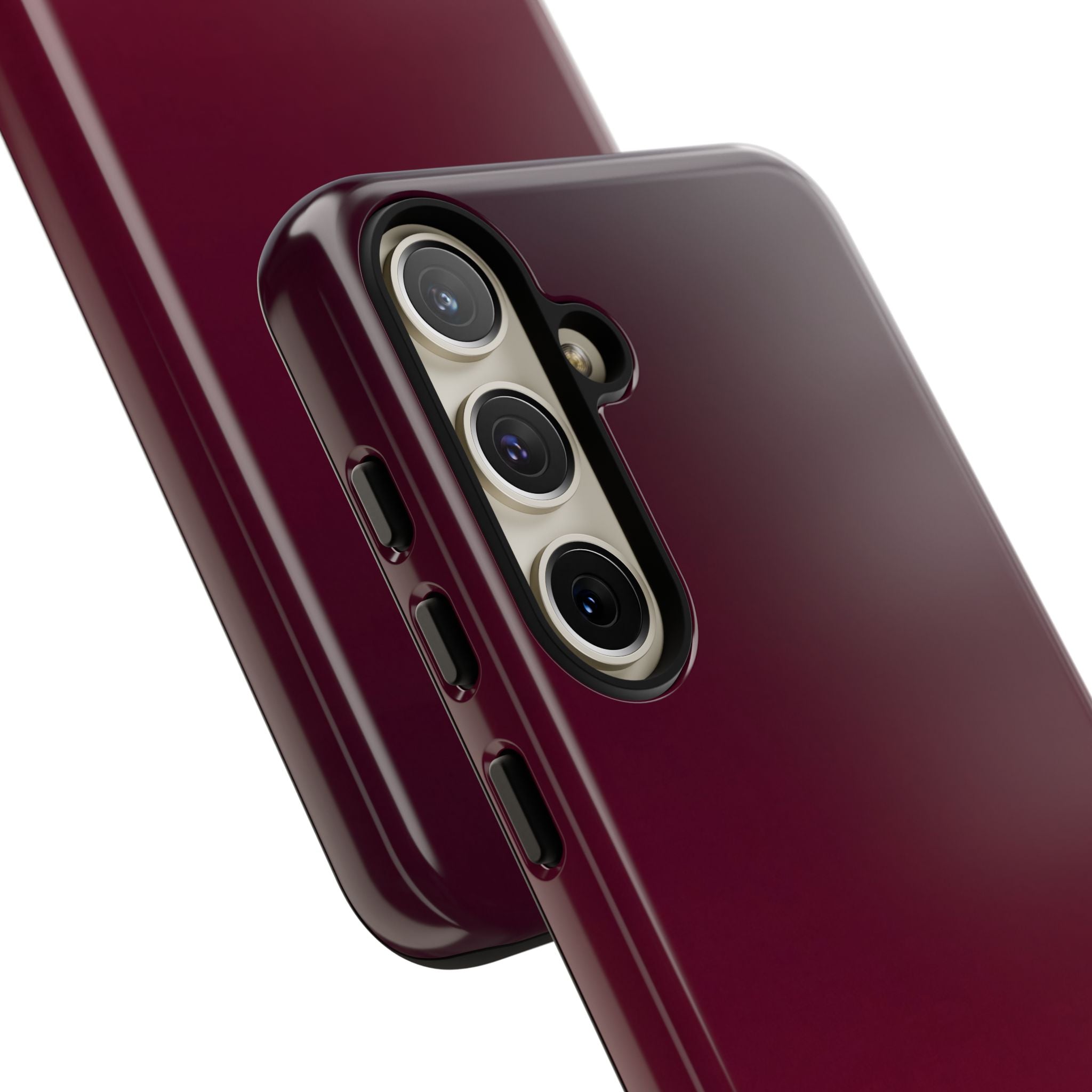 Red Tough Phone Case for Samsung - Deep Sangria Gradient