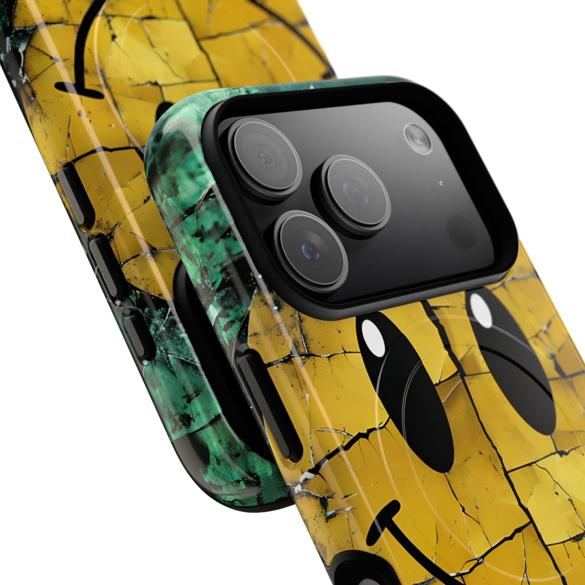 Fractured Yellow Grin · Tough+ Magsafe
