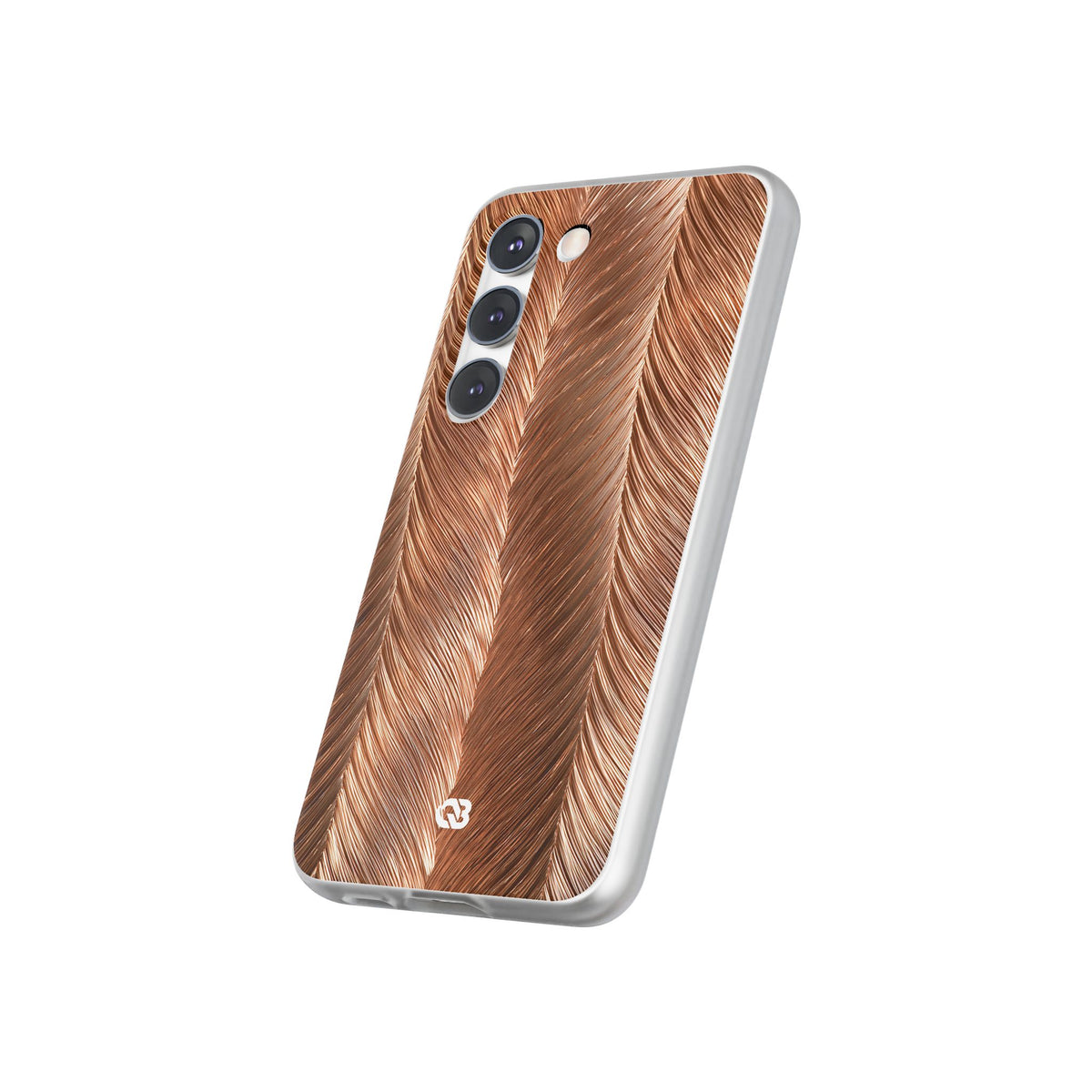 Rose Gold Weave · Lite Phone Case for Samsung · Brown