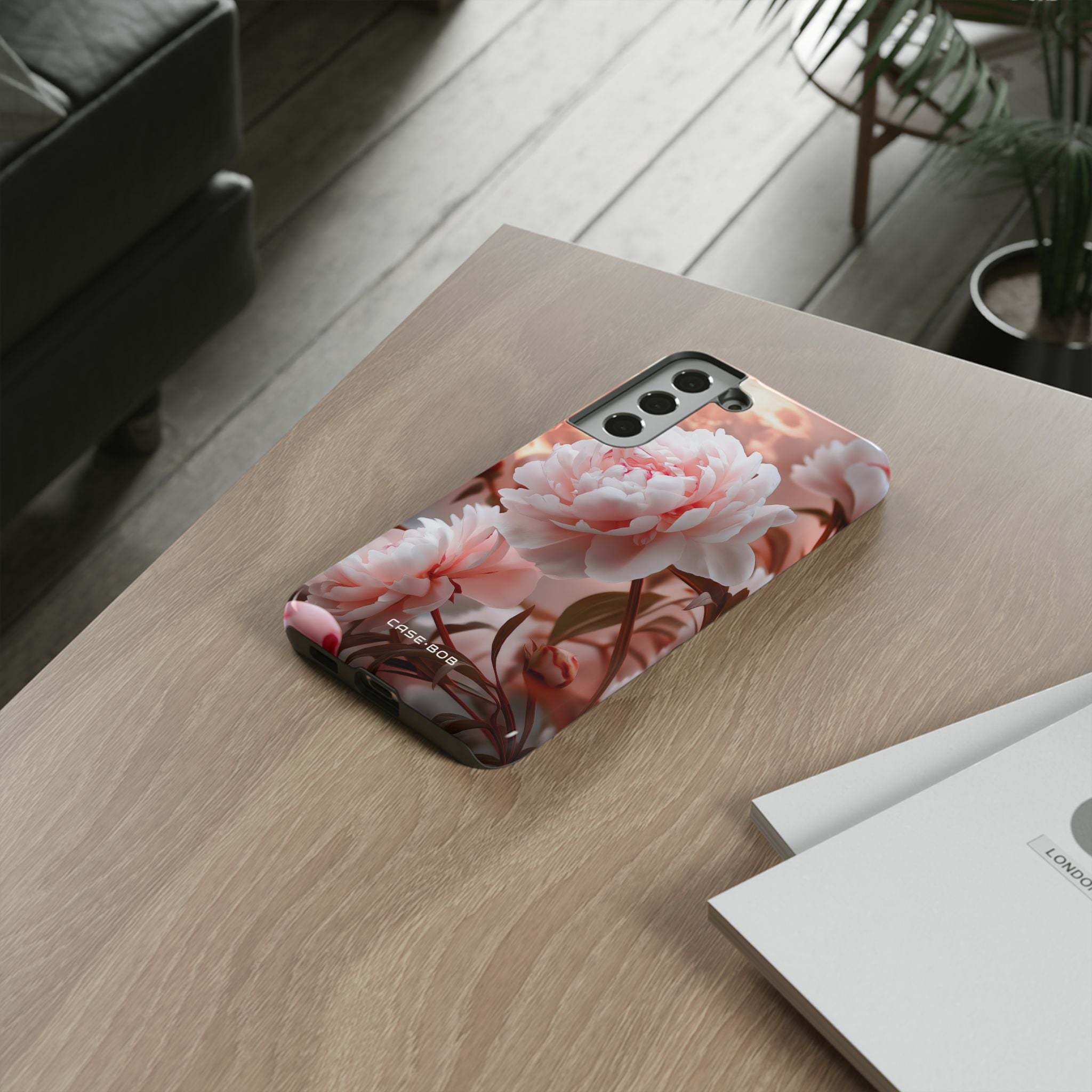 Peony Moonlight Samsung S22 Plus Case - Tough