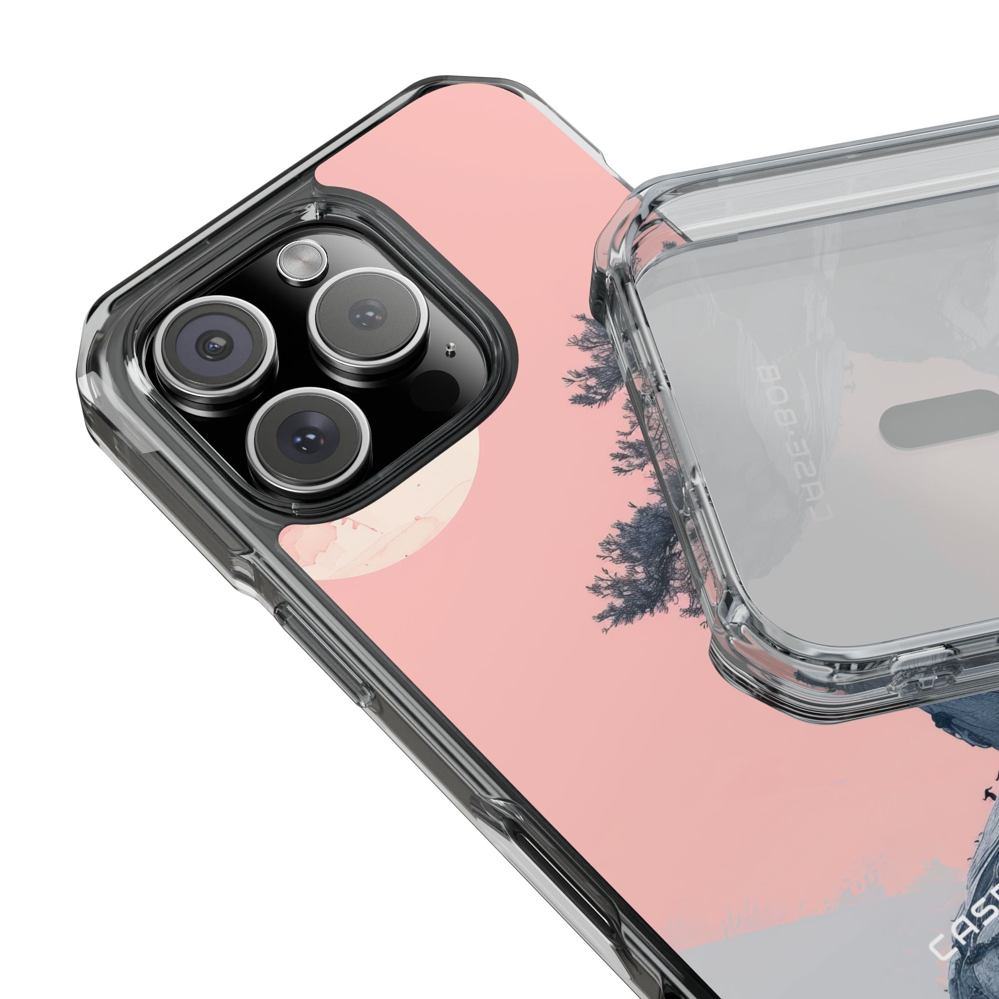 Crimson Moon Tree iPhone 16 Pro Case - Impact