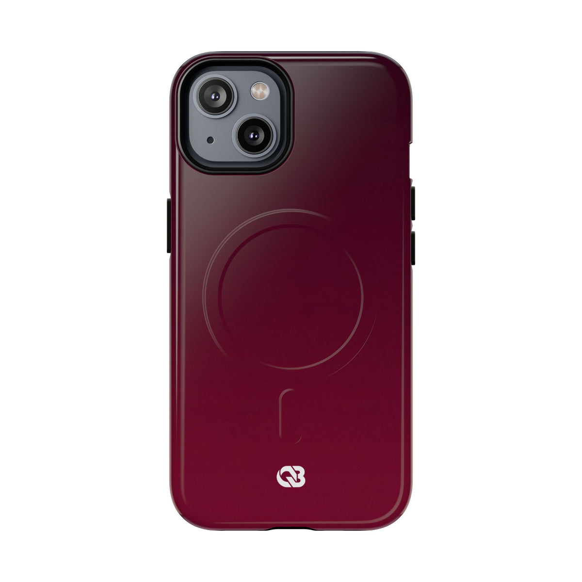 Red Tough 2.0 Magsafe Phone Case for iPhone - Deep Sangria Gradient