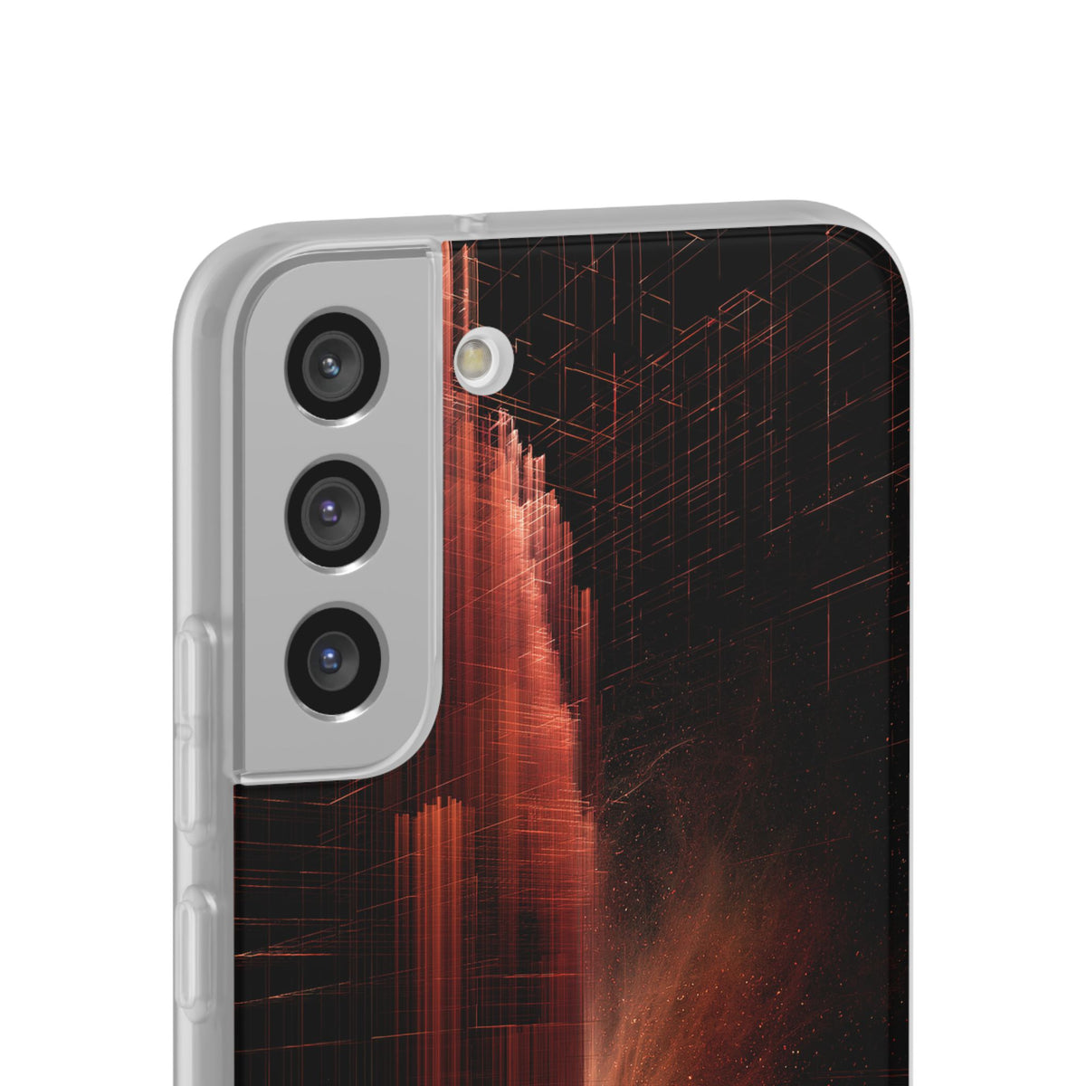 Luminous Monolith · Lite Phone Case for Samsung · Black