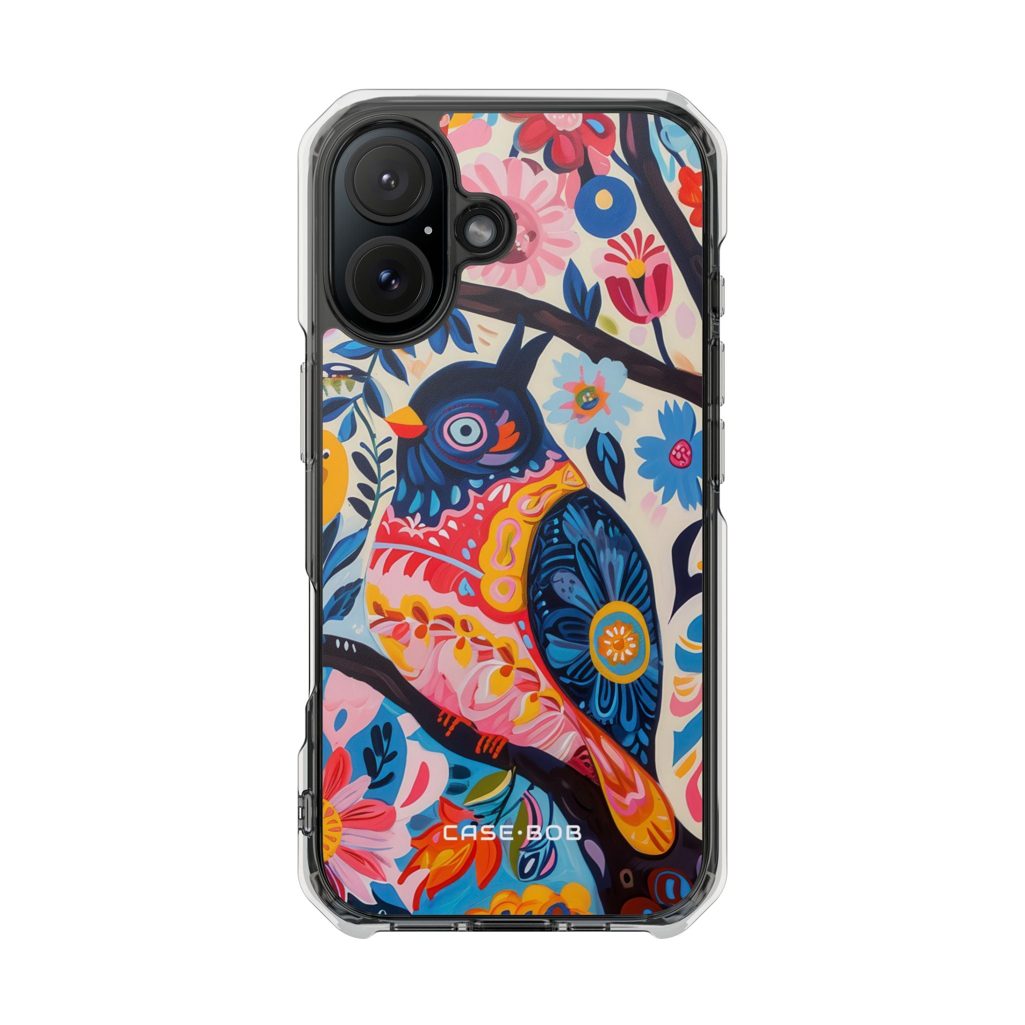 Owl Bloom iPhone 16 Case - Impact - CASE•BOB