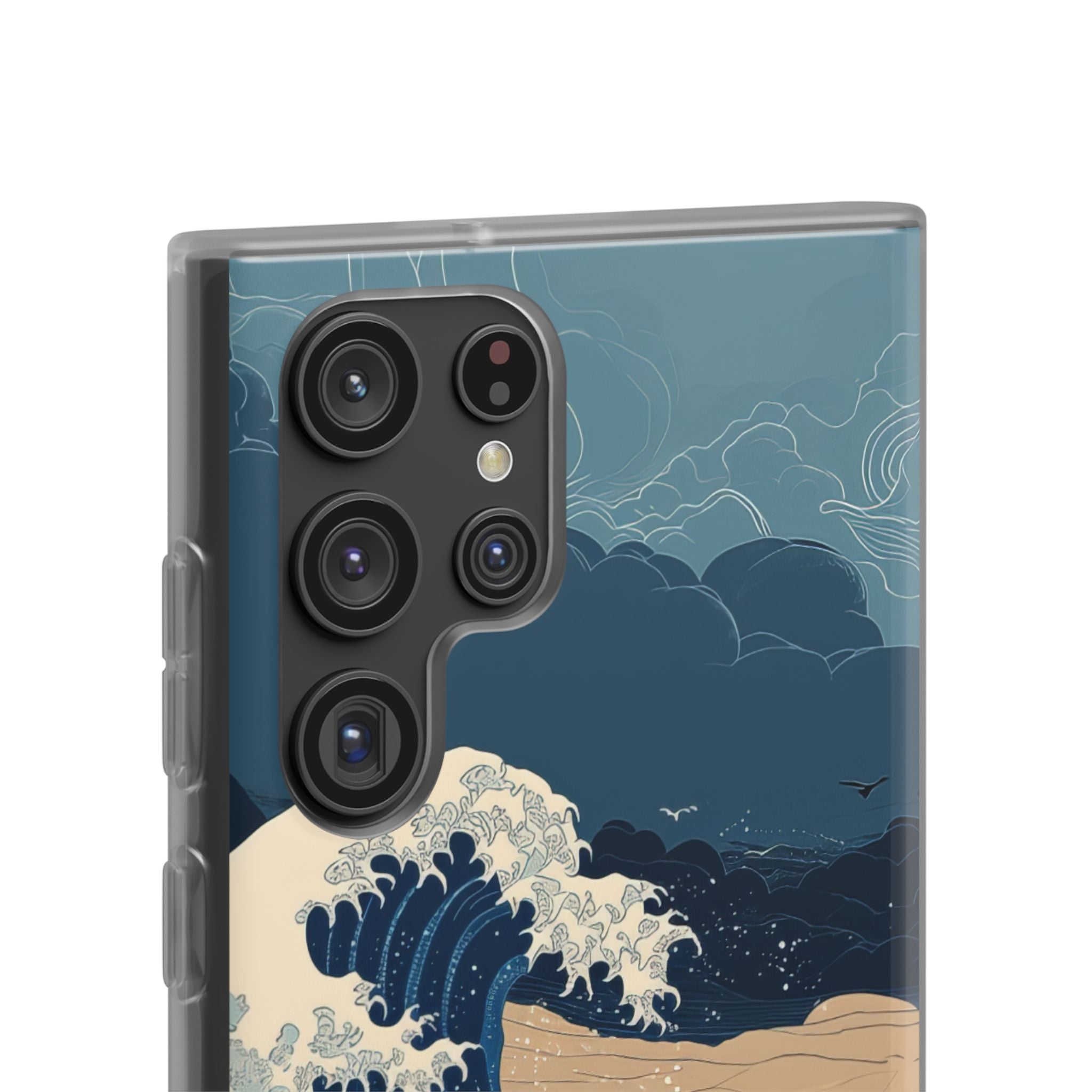 Cresting Blue Wave Samsung S22 Ultra Case - Soft