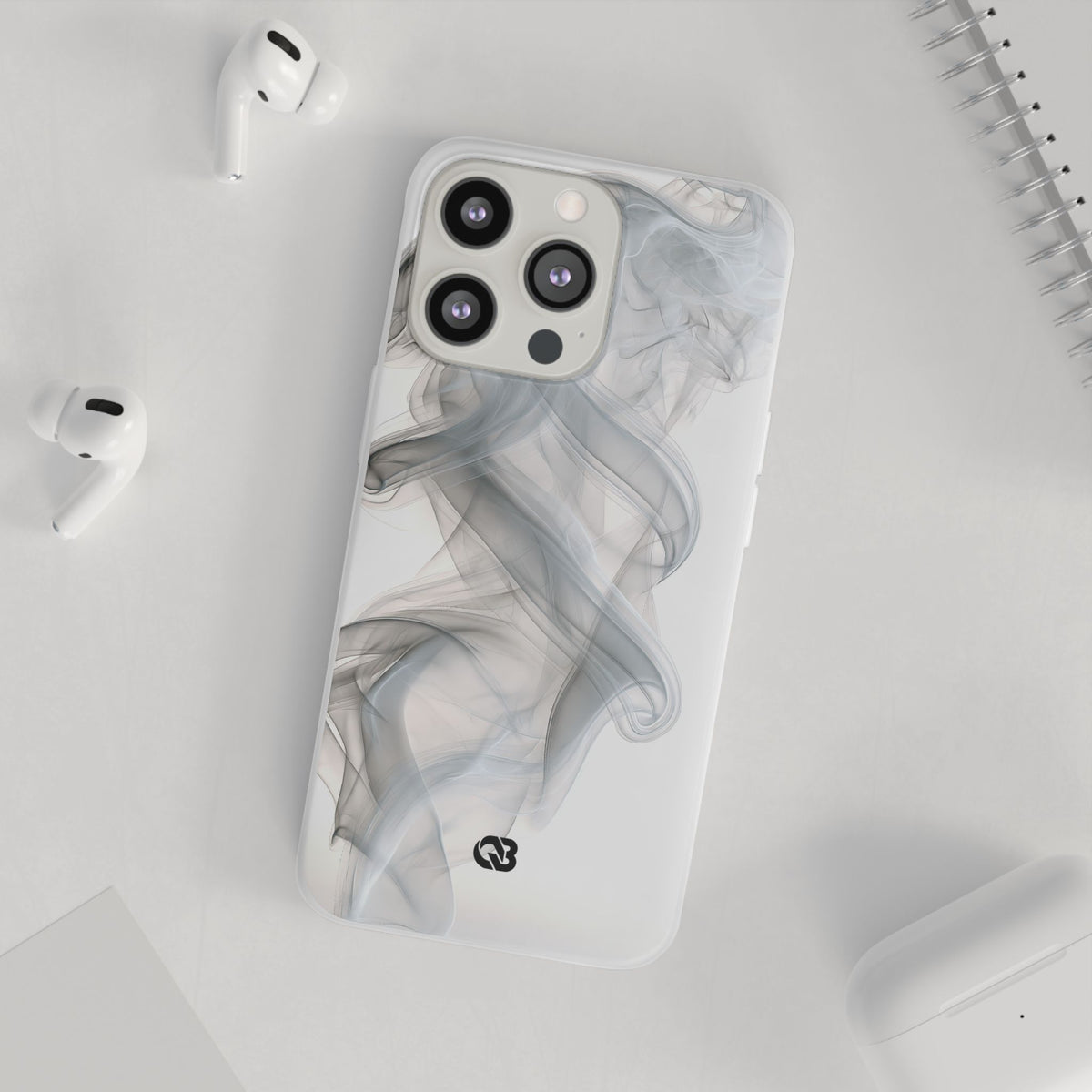 Vapor Noir · Lite Phone Case for iPhone · White