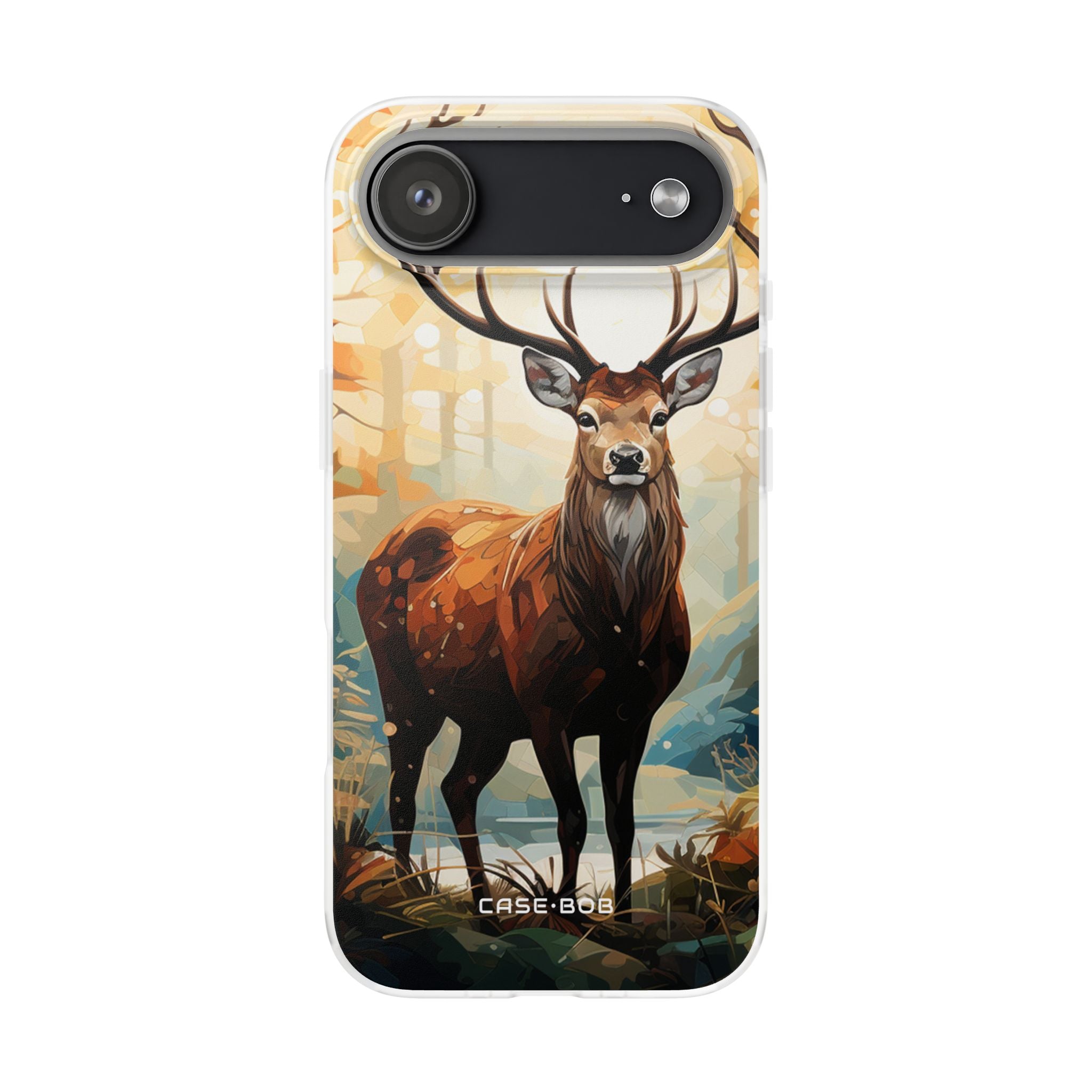 Glowing Stag iPhone 17 Air Case - Soft - CASE•BOB