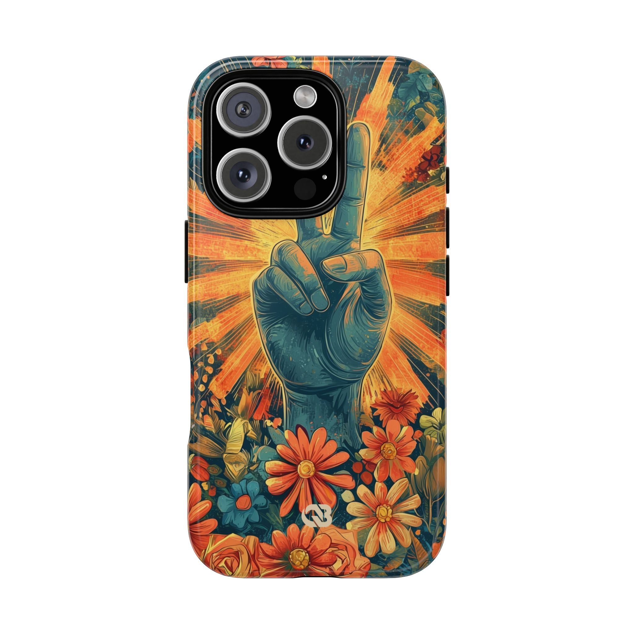 Radiant Peace Bloom · Tough Phone Case for iPhone