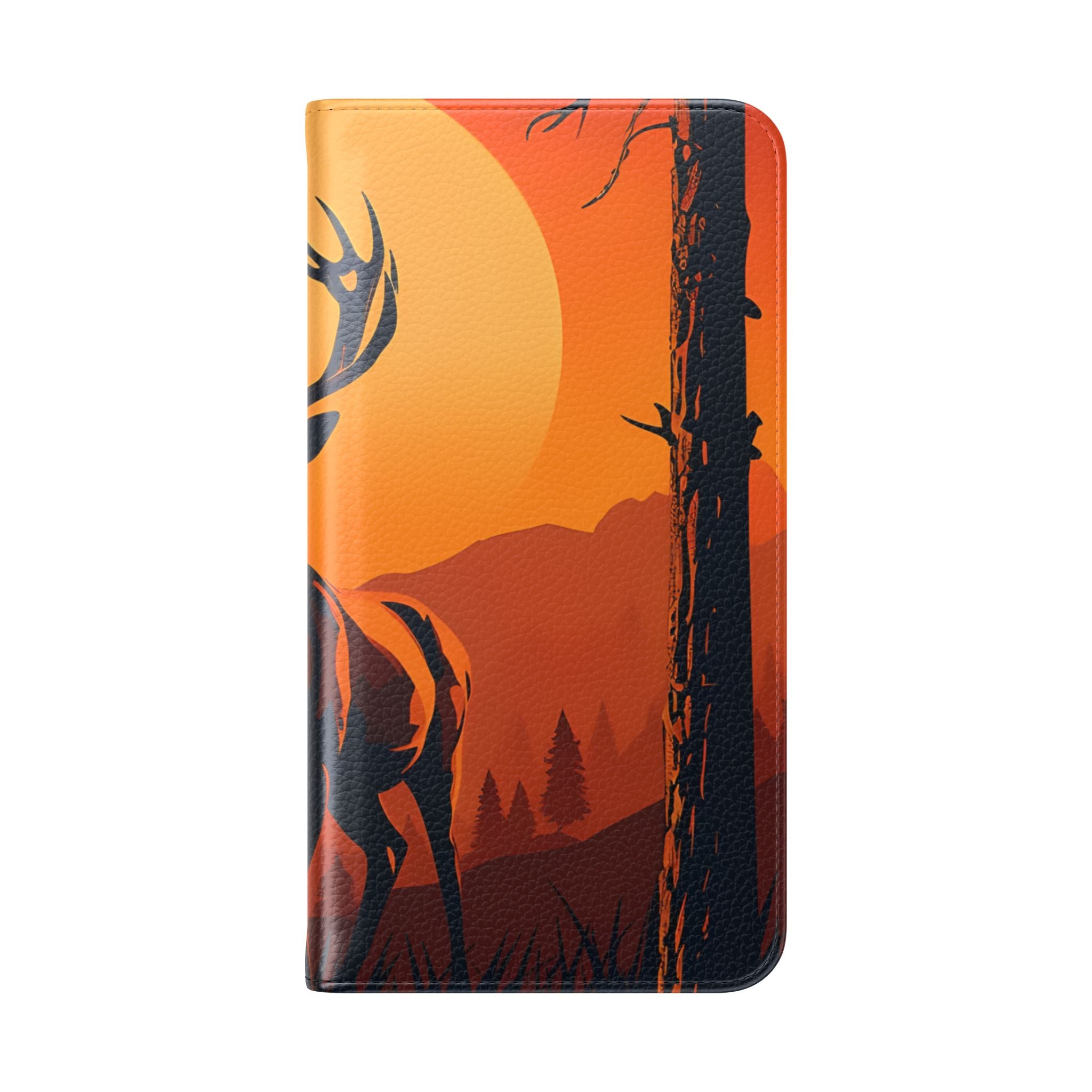Stag Sunset - Samsung S23+ Case - Lompakko