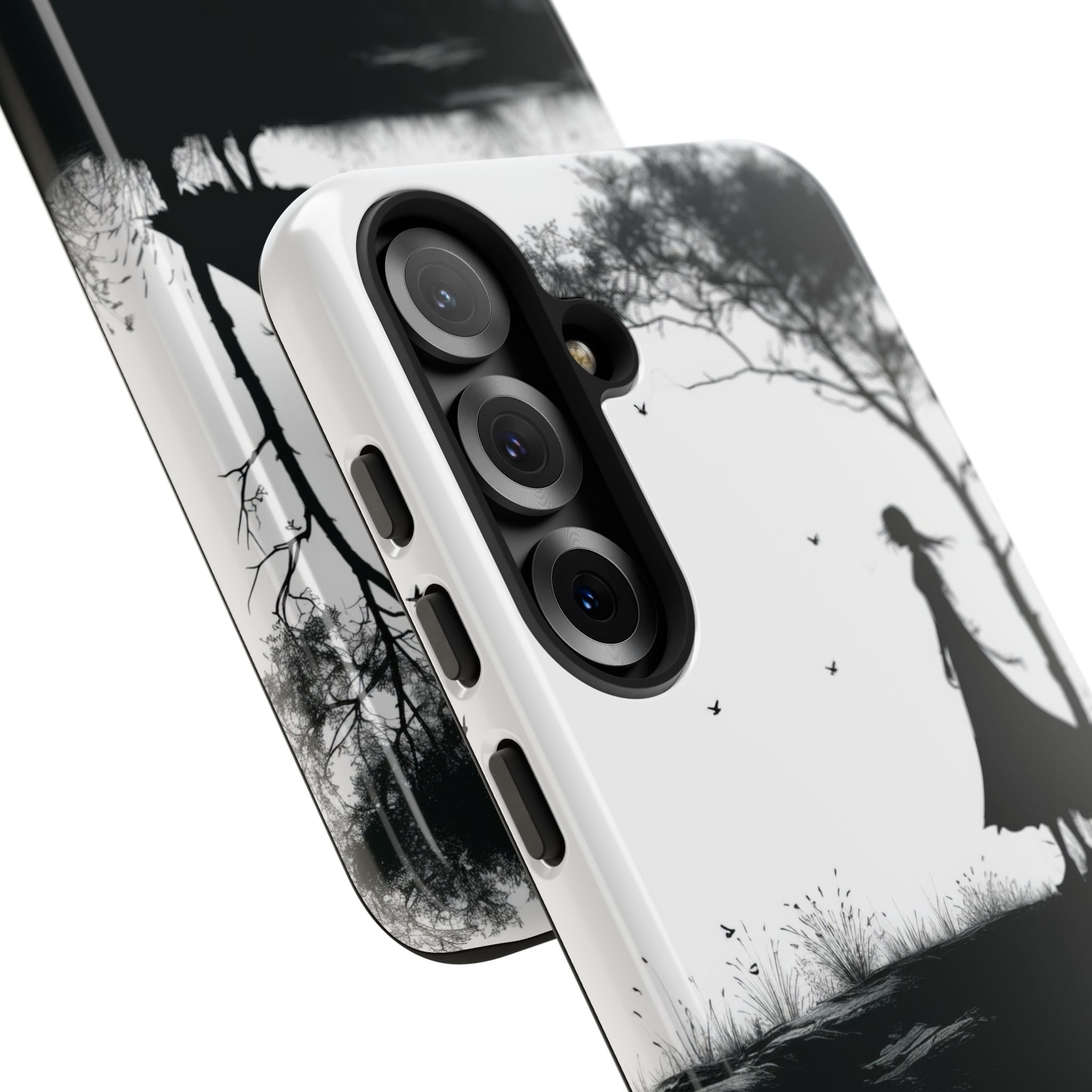 Cliffside Silhouette Samsung S25 Plus - Kova suojakotelo