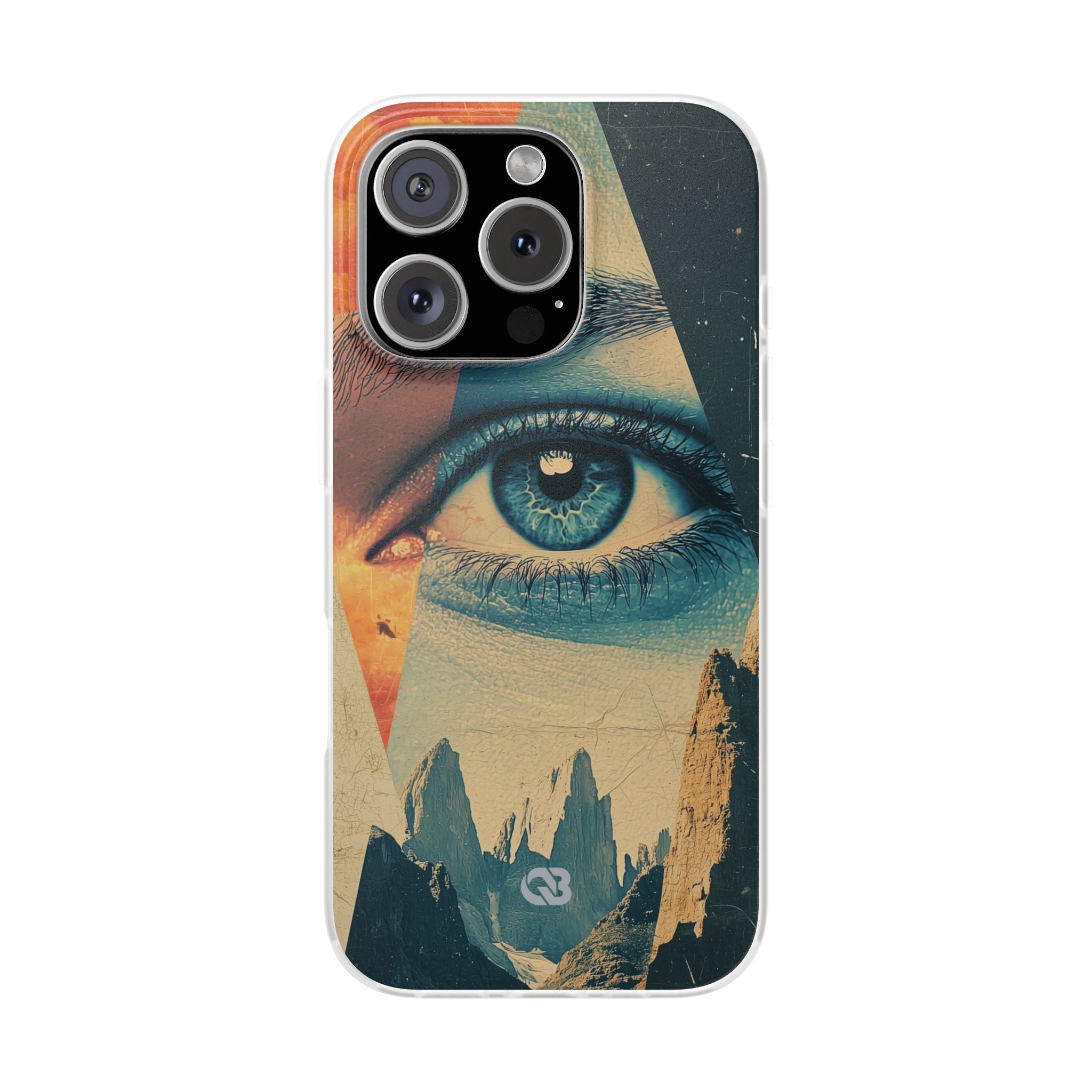 Fragmented Peak Gaze · Soft Phone Case for iPhone