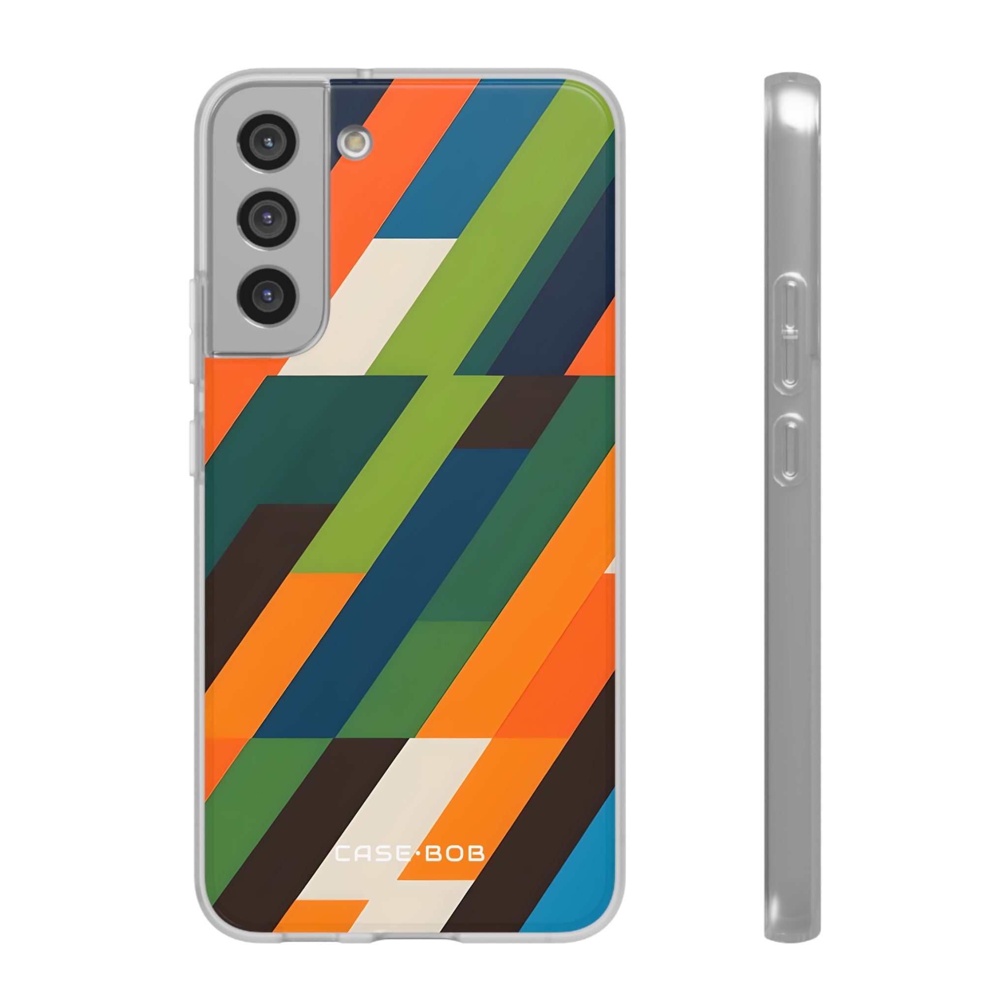 Diagonal Blaze Samsung S22 Plus Case - Soft