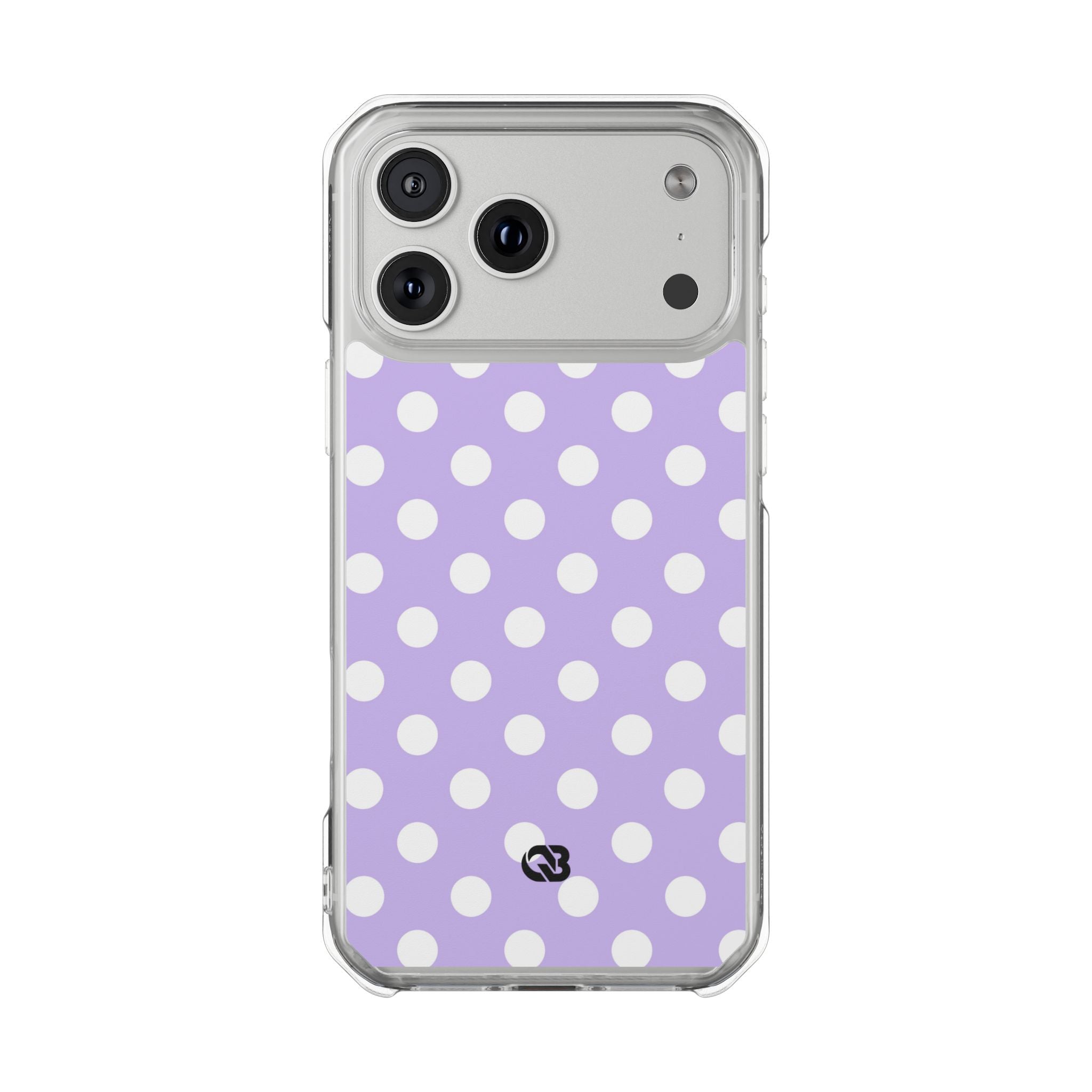 Lavender Polka Grid · Impact Telefoncover til iPhone · Magsafe