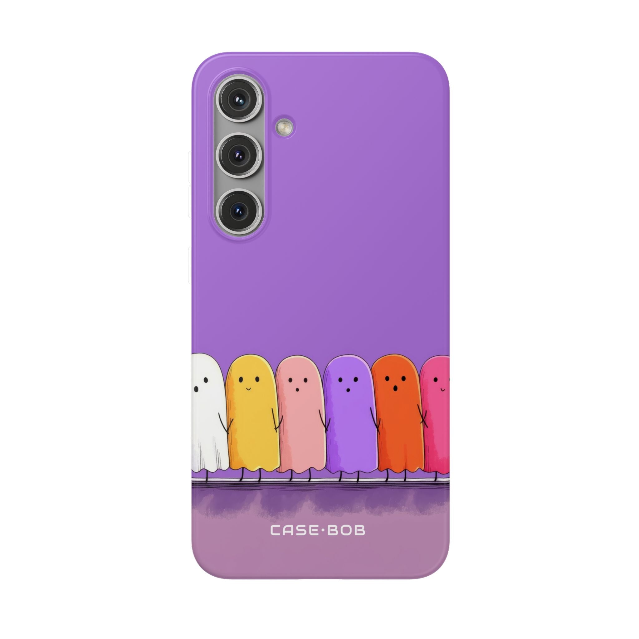 Colorful Ghosts Samsung S24 Plus Case - Soft