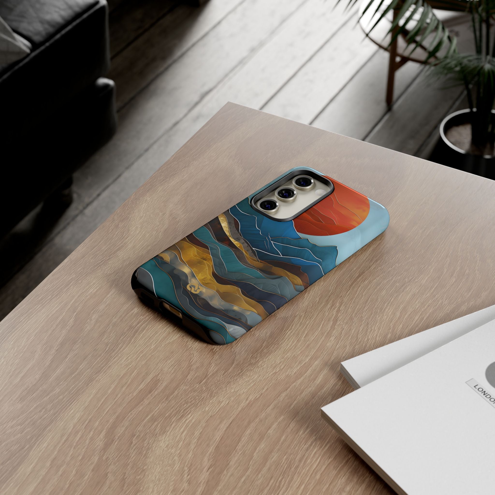 Molten Sun Peaks · Tough Phone Case for Samsung