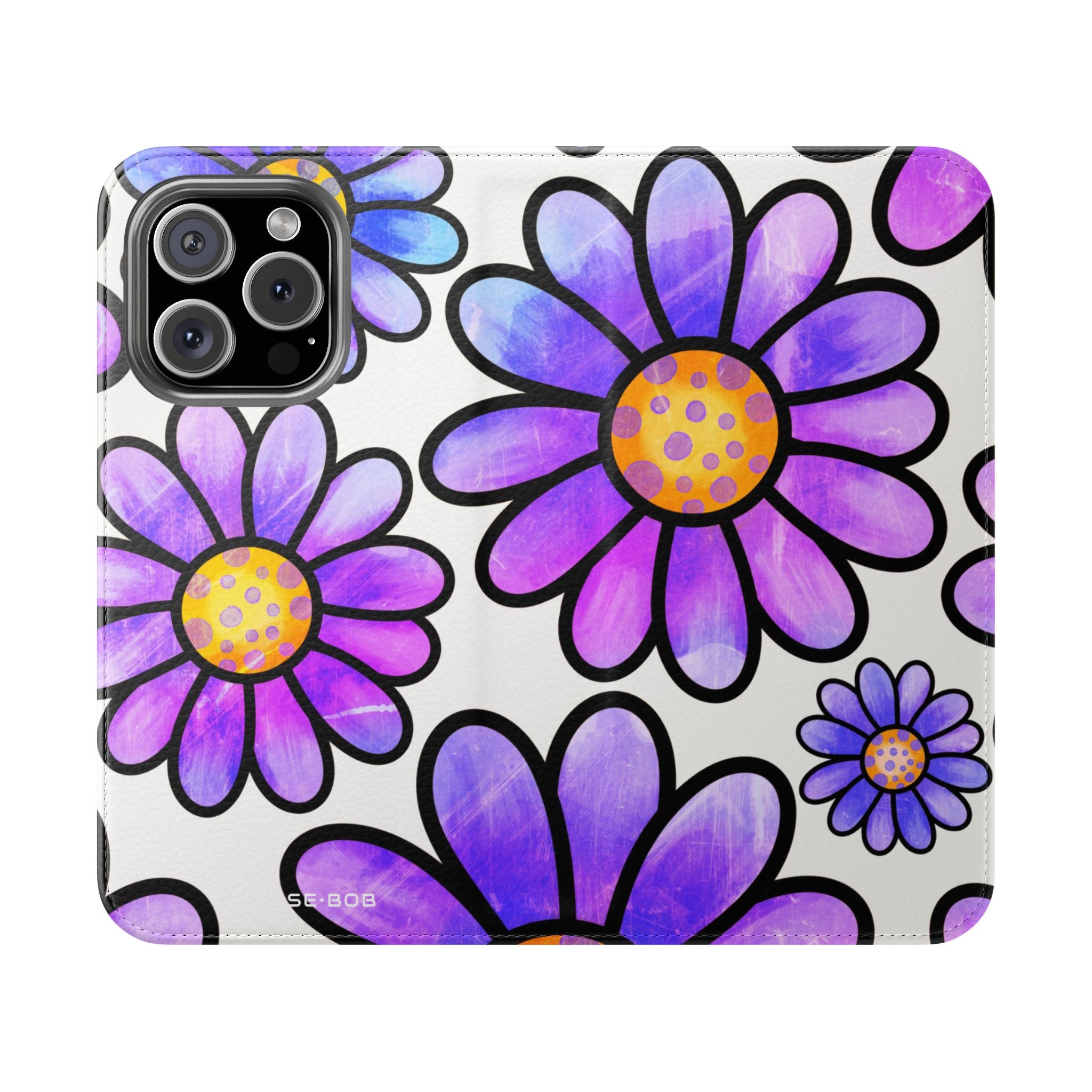 Polka Dot Blossoms - iPhone 16 Pro Case - Wallet