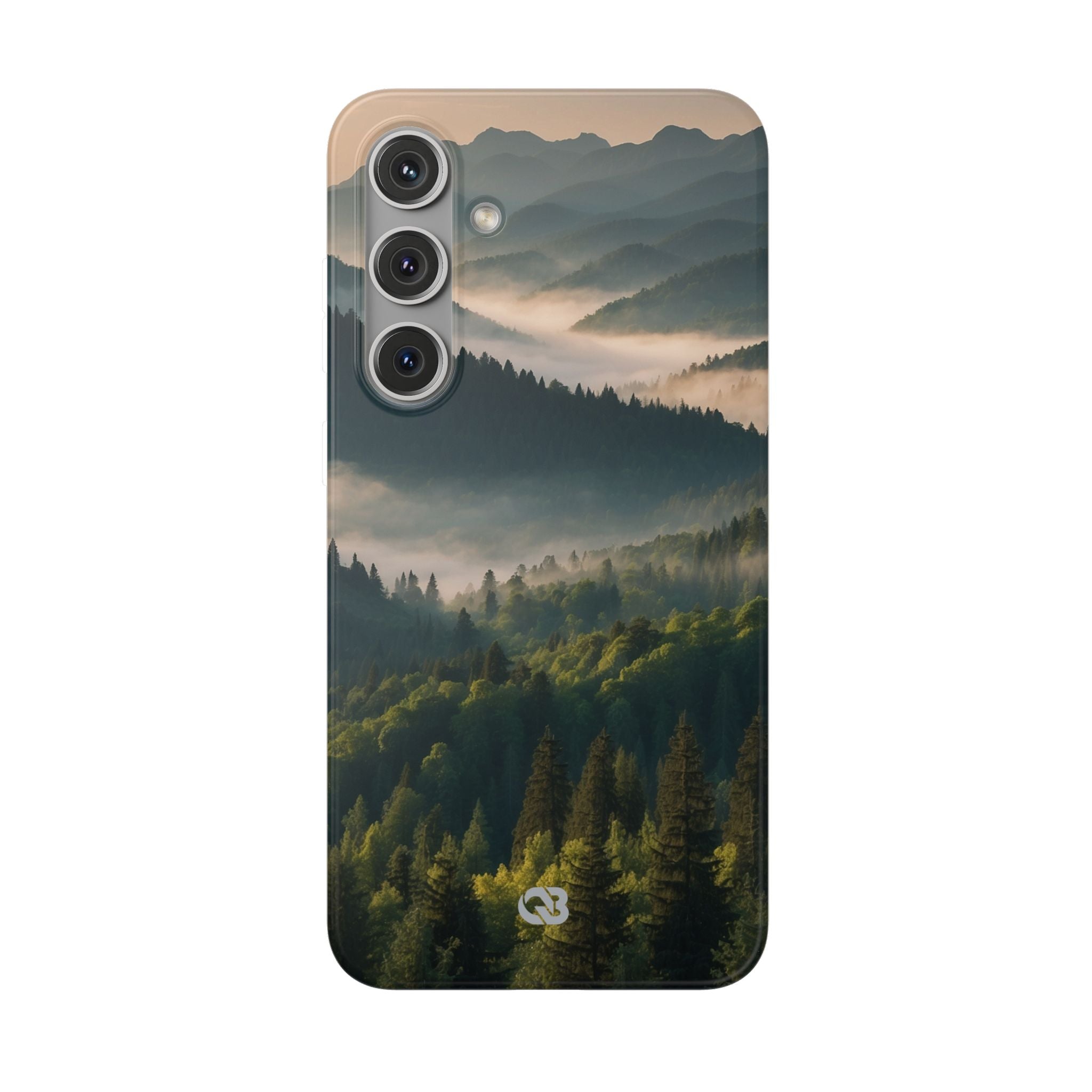 Foggy Mountain Ridge · Soft Phone Case for Samsung