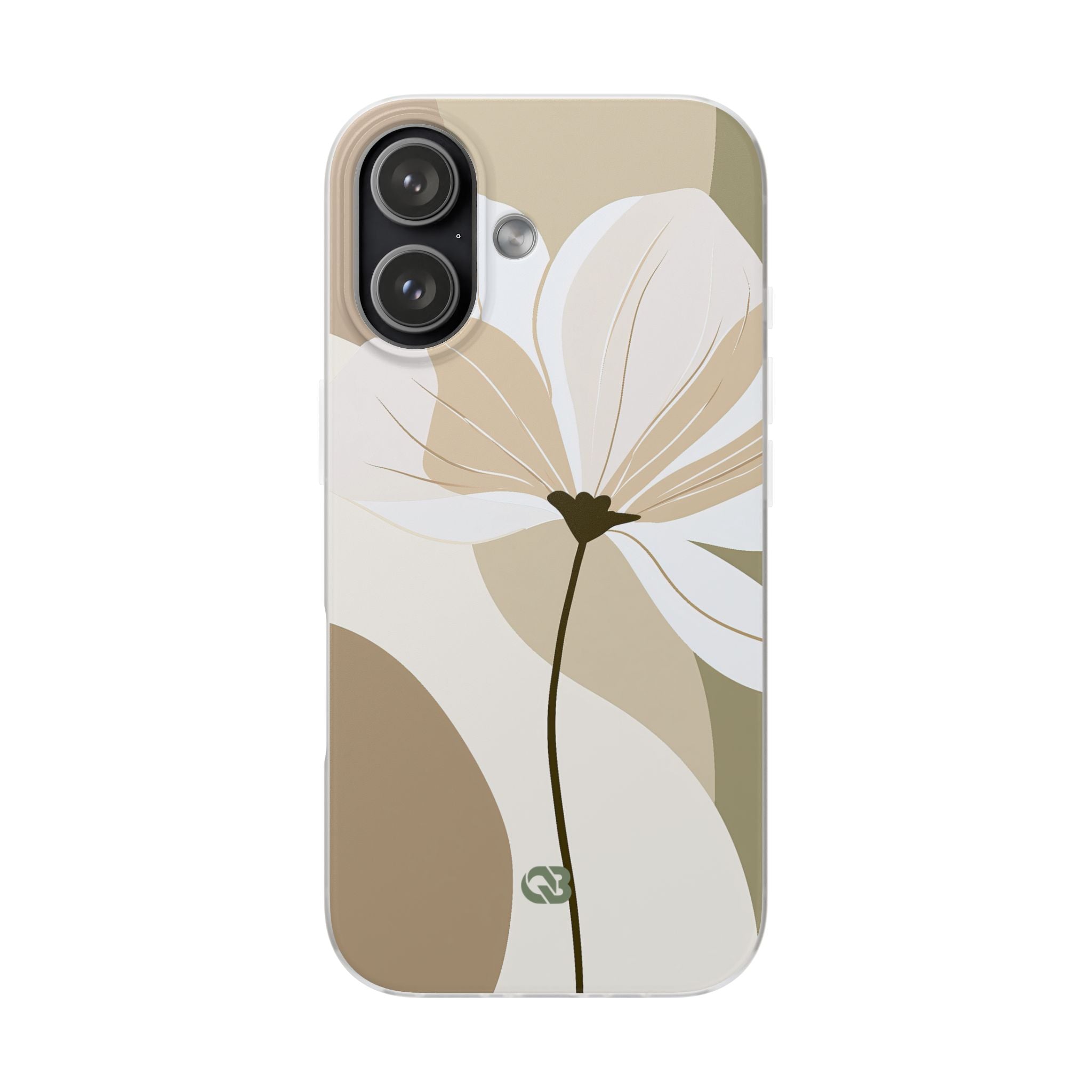 Beige Lite Phone Case for iPhone - Sage Linen Magnolia