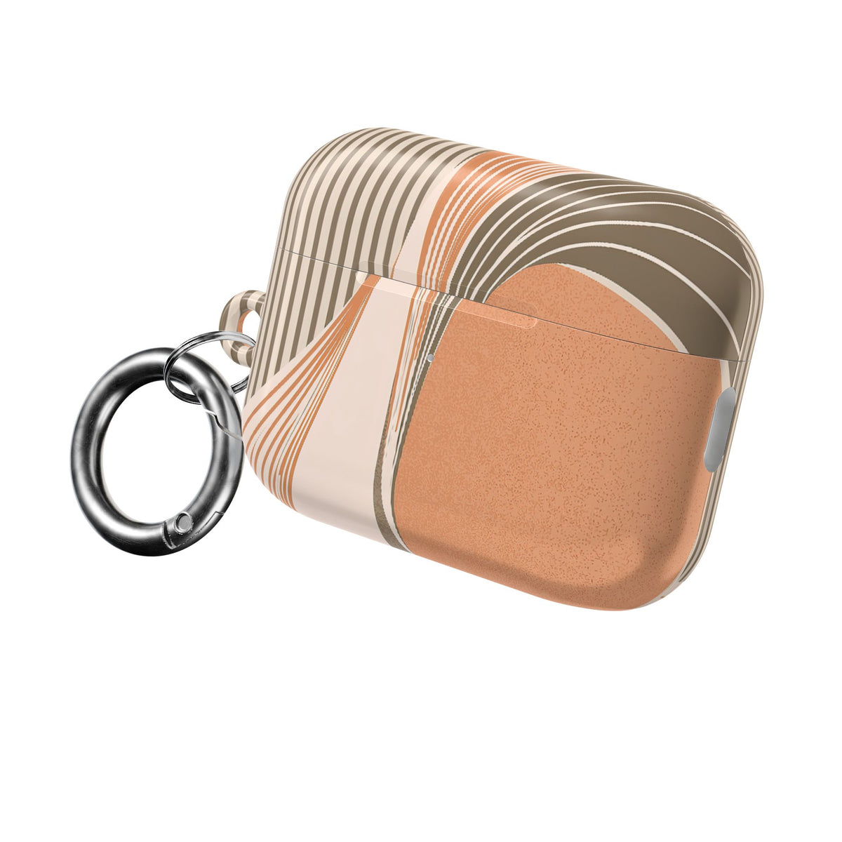 Terracotta Meridian · Hard Case for AirPods & AirPods Pro · Orange