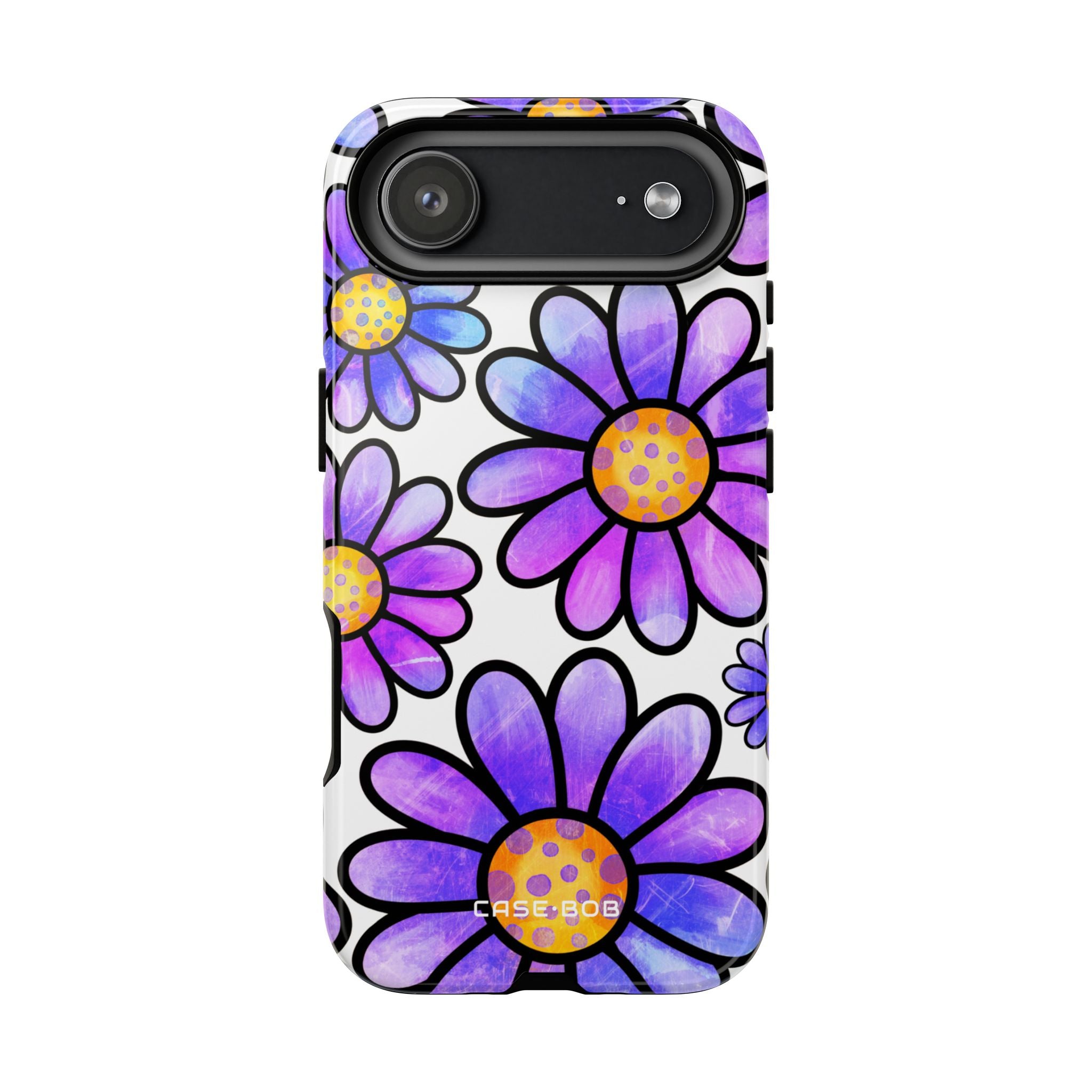 Polka Dot Blooms iPhone 17 Air Case - Tough - CASE•BOB
