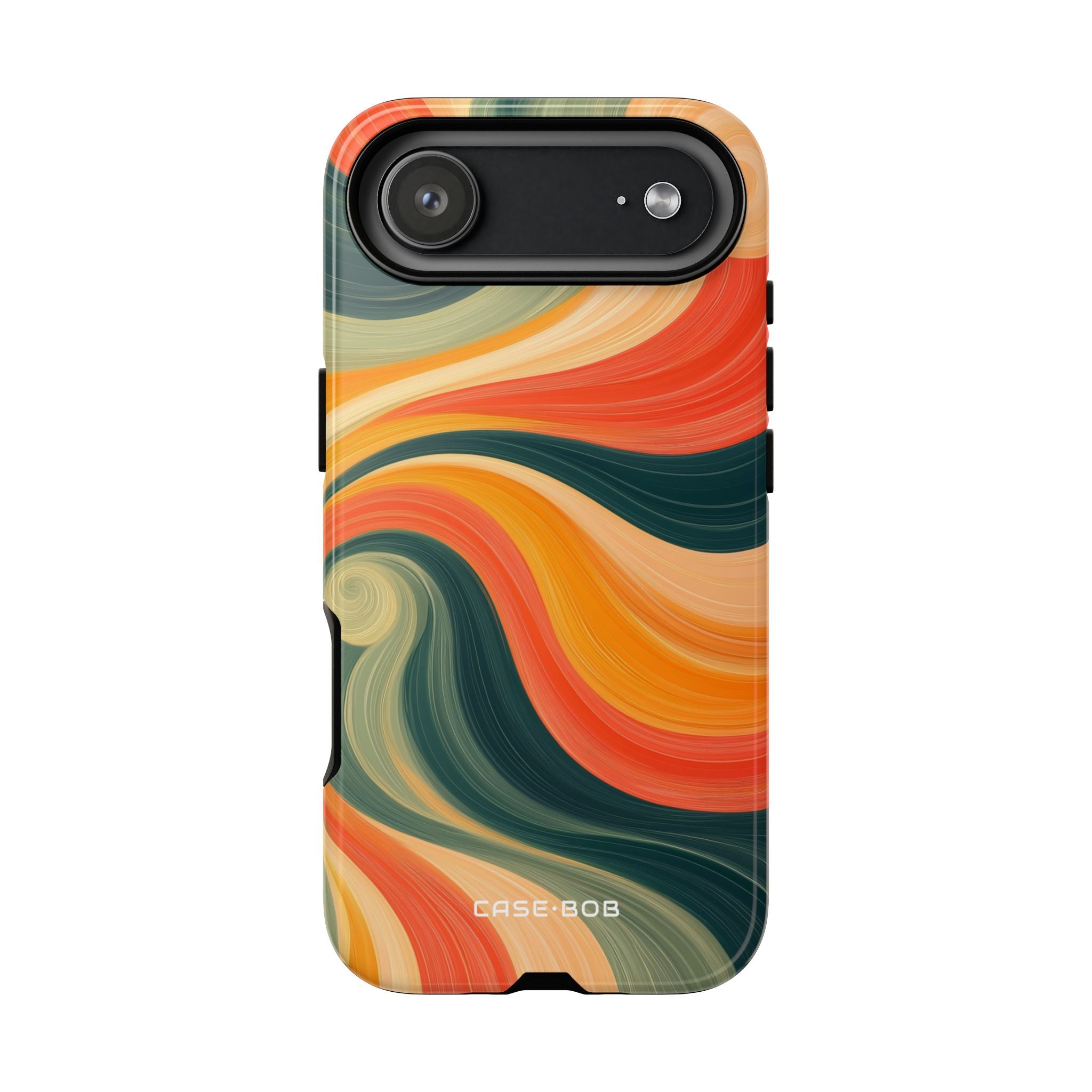 Swirling Ember iPhone 17 Air Case - Tough - CASE•BOB