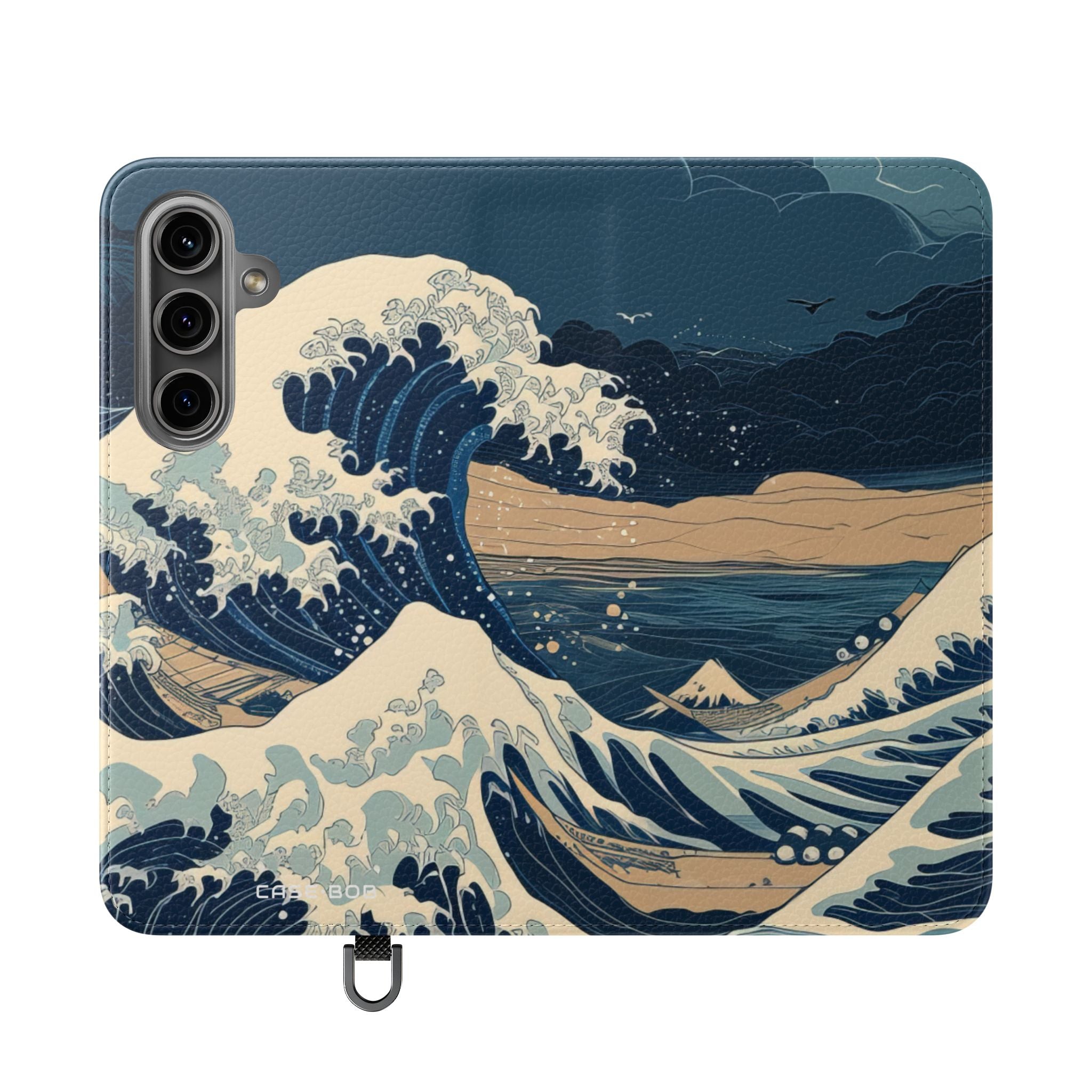 Cresting Navy Wave - Samsung S24 Cover - Pung