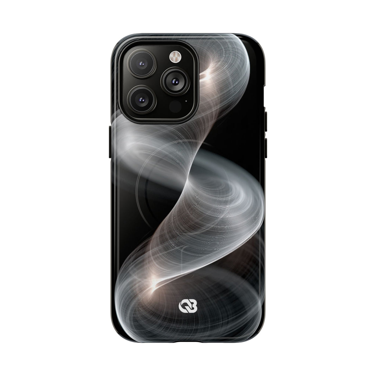 Luminous Vortex · Tough 2.0 Magnetic Phone Case for iPhone · Black