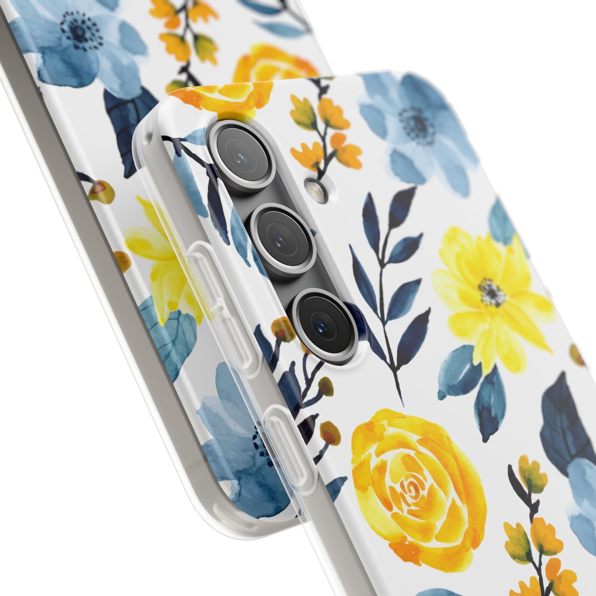 Golden Bloom Samsung S24 Case - Soft